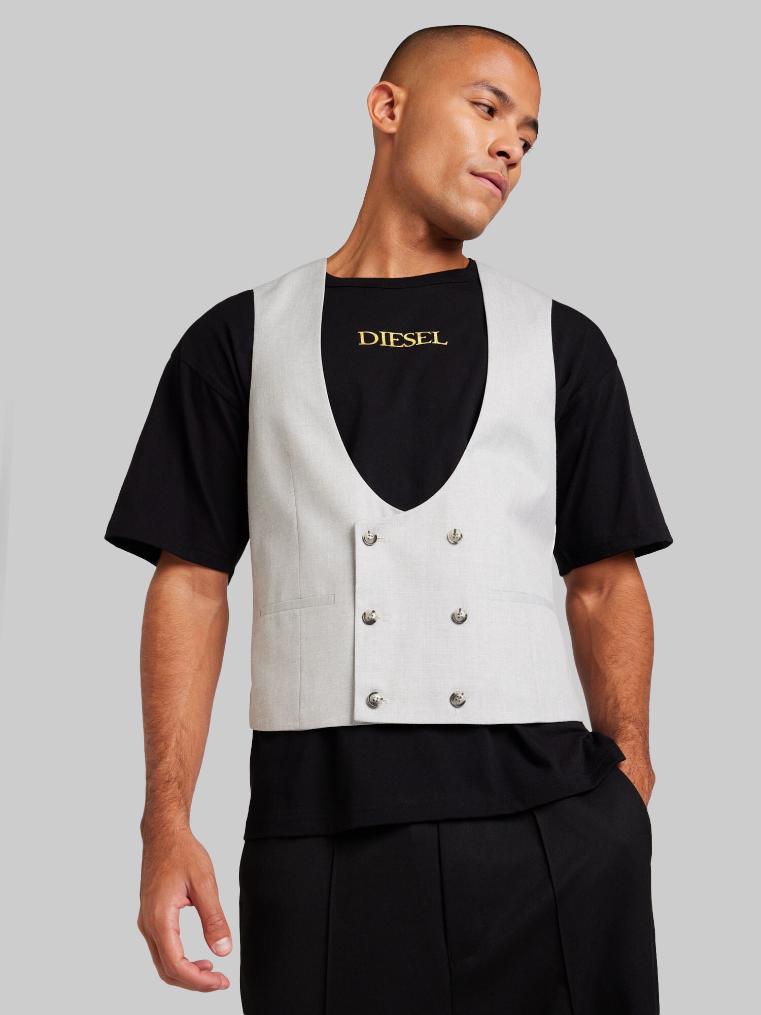 TOPMAN Vesta svetlosivá (obrázok 3)