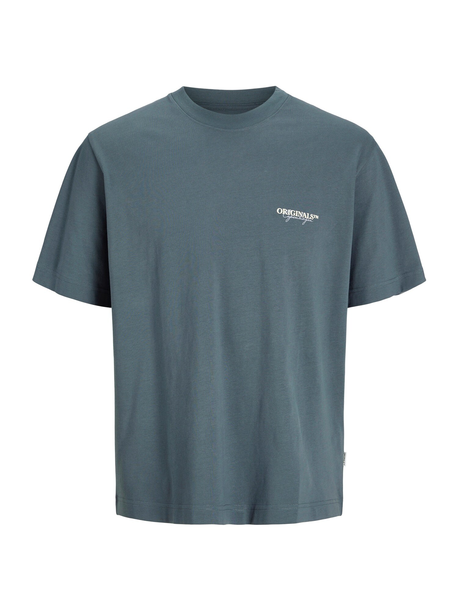 JACK &amp; JONES Camiseta 'JWHislington'  ópalo / blanco