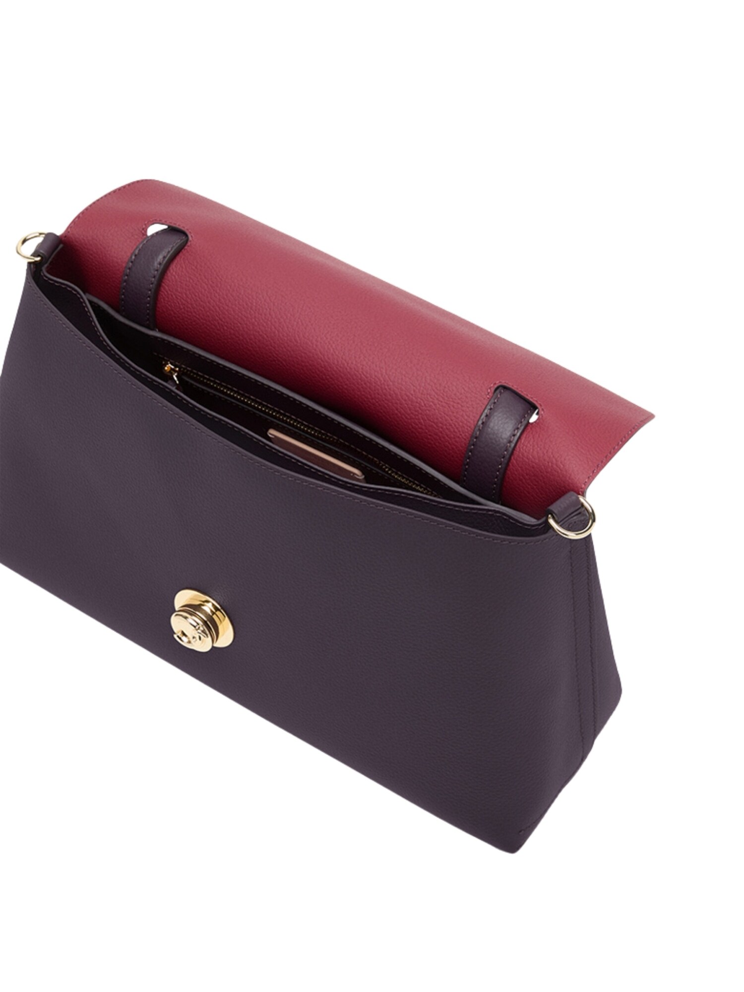 Coccinelle Bolso de mano 'COCCINELLE NIKLA'  rojo violáceo – imagen 3