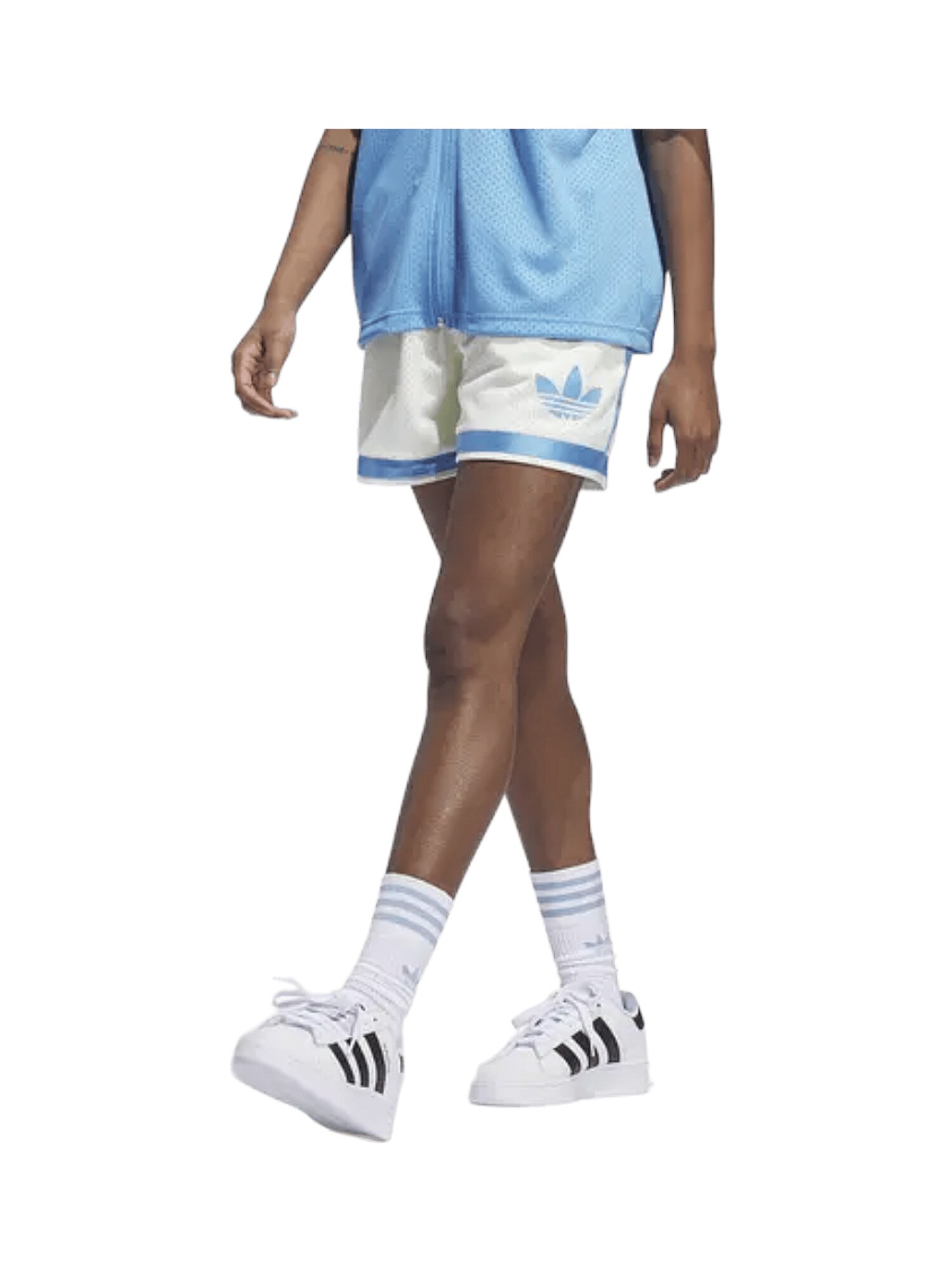 ADIDAS PERFORMANCE Športové nohavice krémová / svetlomodrá (obrázok 3)