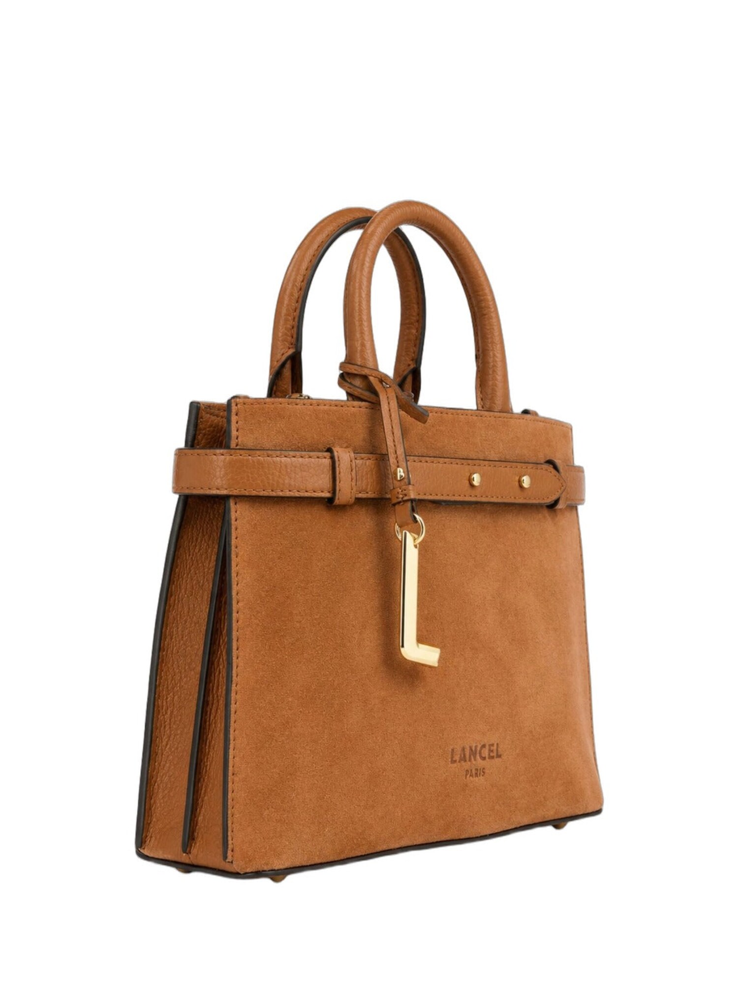 Lancel Bolso de mano 'Lancel Faubourg Sac Carryall Cuir Camel' marrón – imagen 2