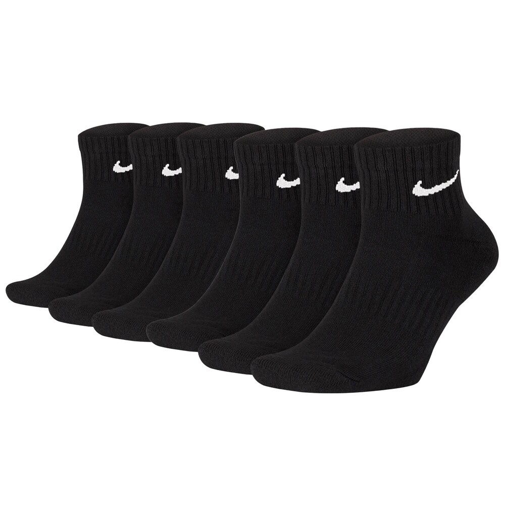 NIKE Sportsocken Herren Größe 46/50 schwarz / weiß