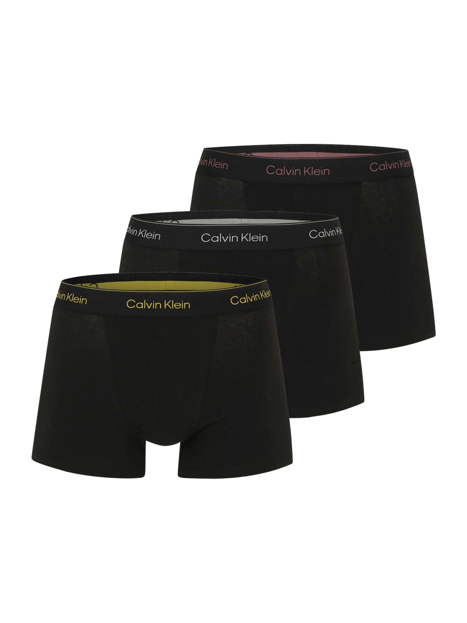 Calvin Klein Underwear Boxeralsók curry / világosszürke / magenta / fekete akciós termékkép 1