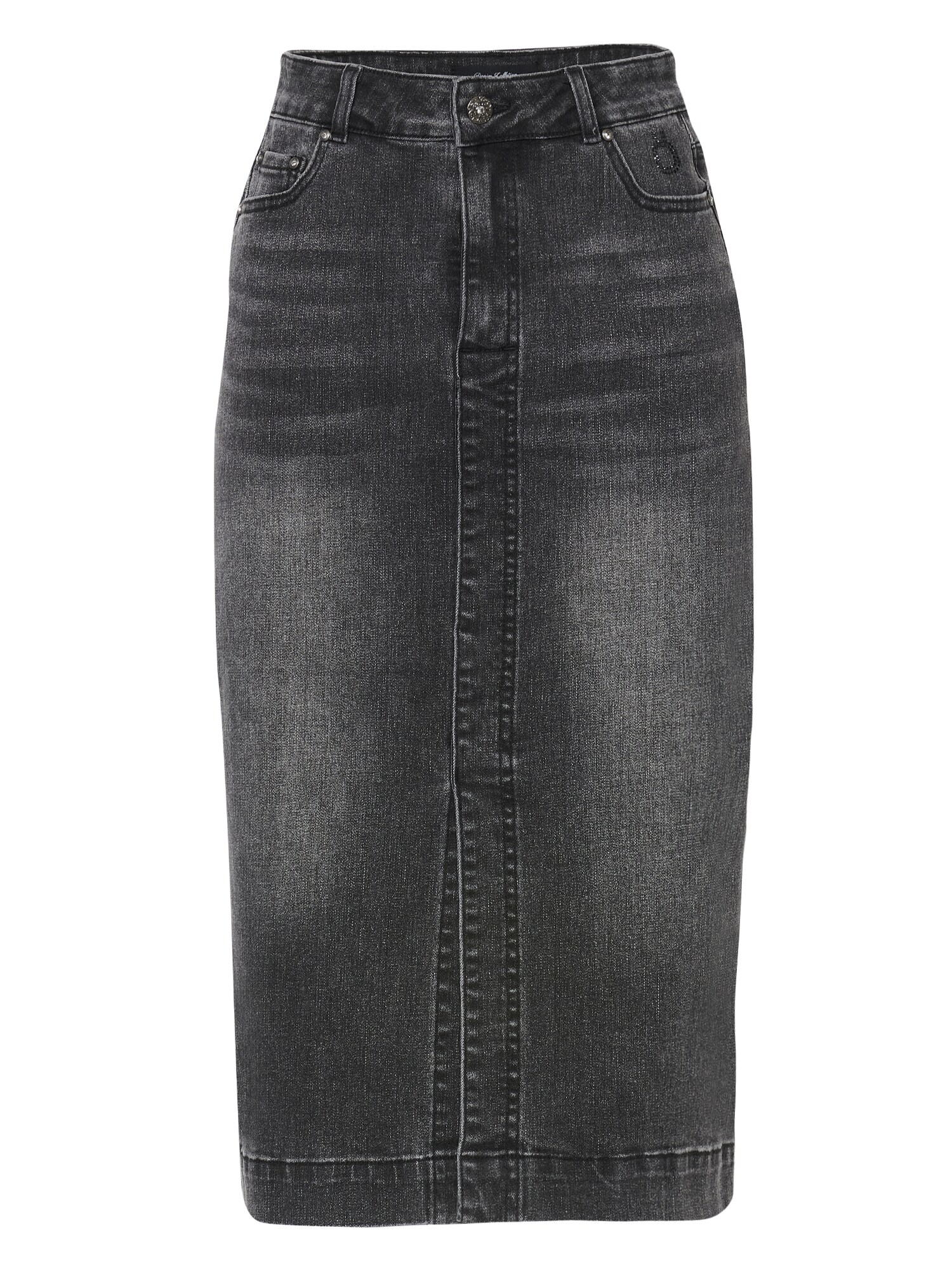 KOROSHI Fustă  negru denim