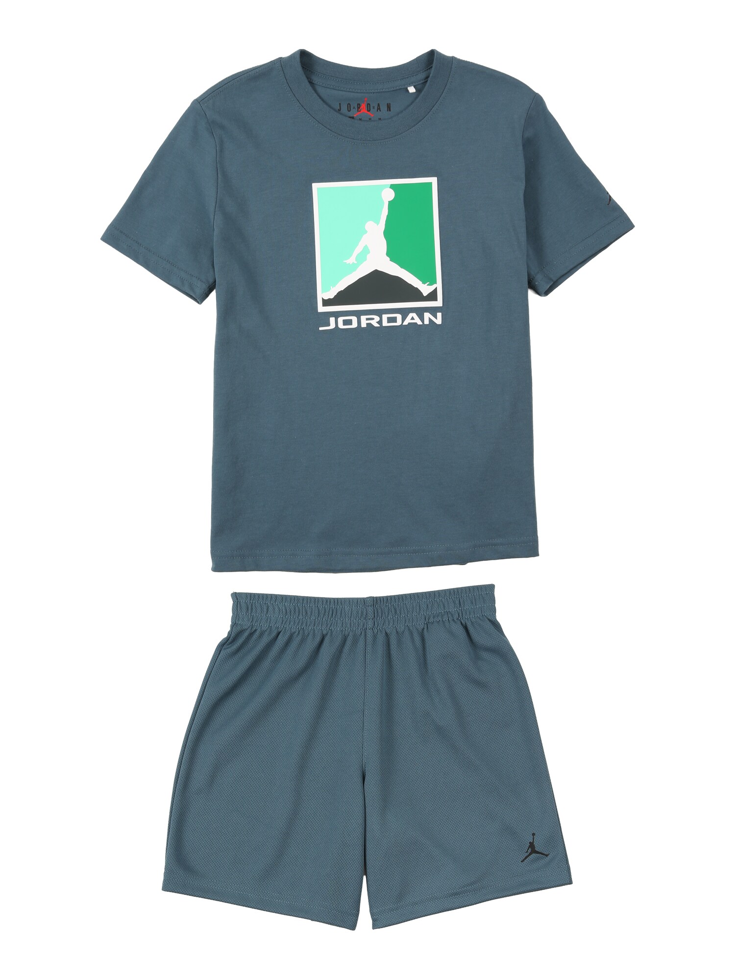 Jordan Set 'BRK'  jedľová / svetlozelená / biela