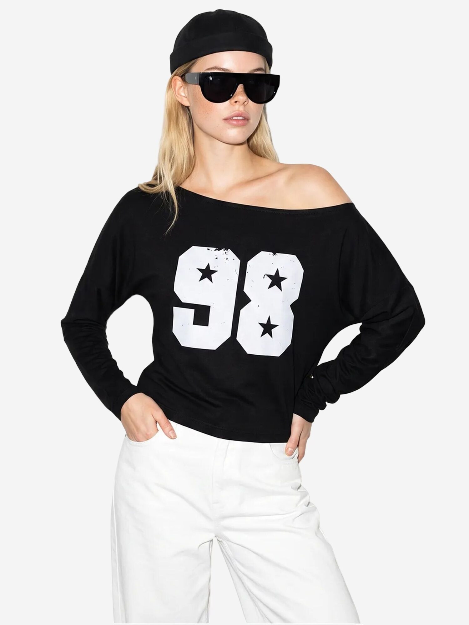 Bianco Lucci Bluza 'Blusen' crna