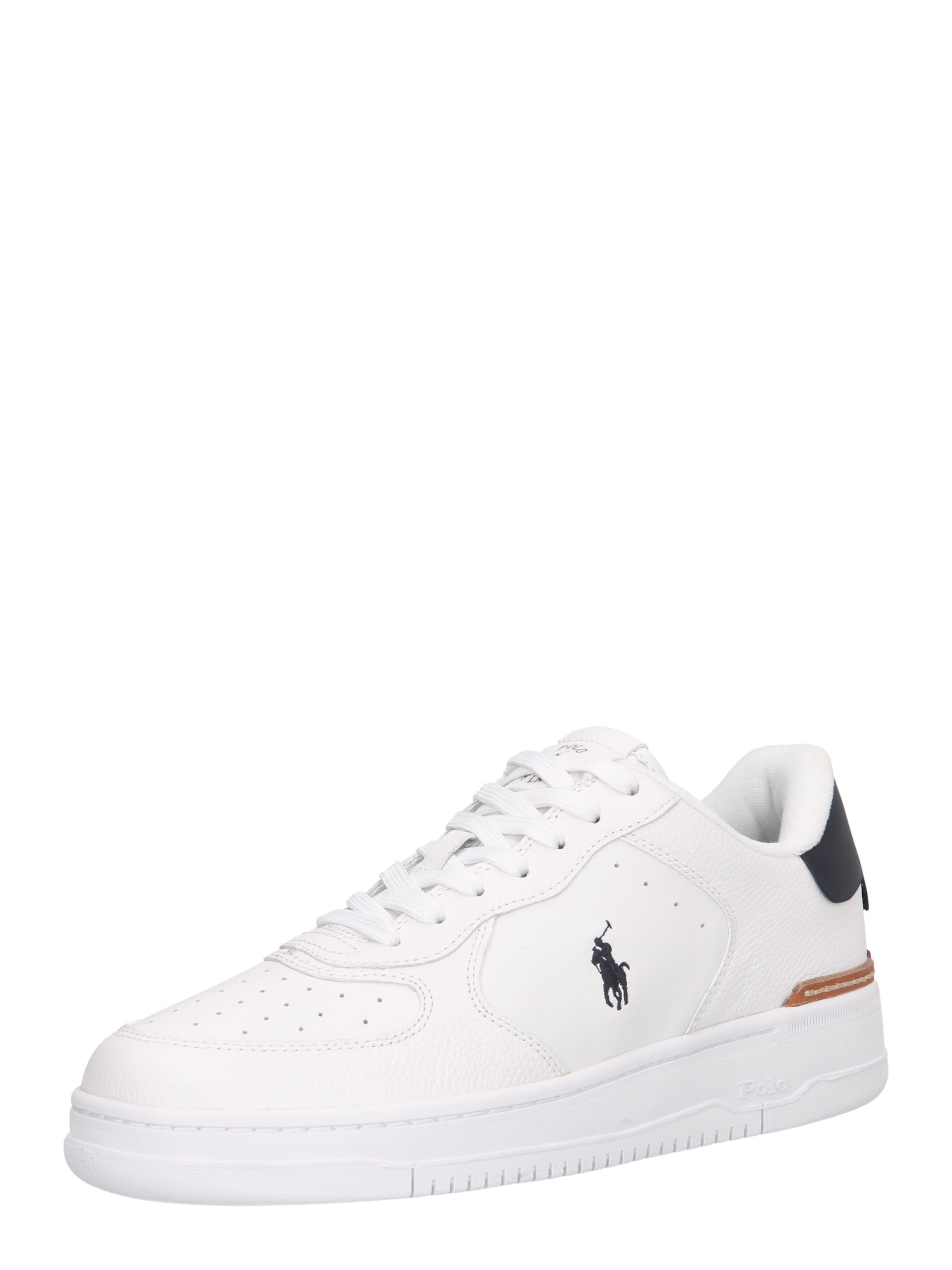 Polo Ralph Lauren Låg sneaker 'Masters Court' camel / marinblå sneakers herr
