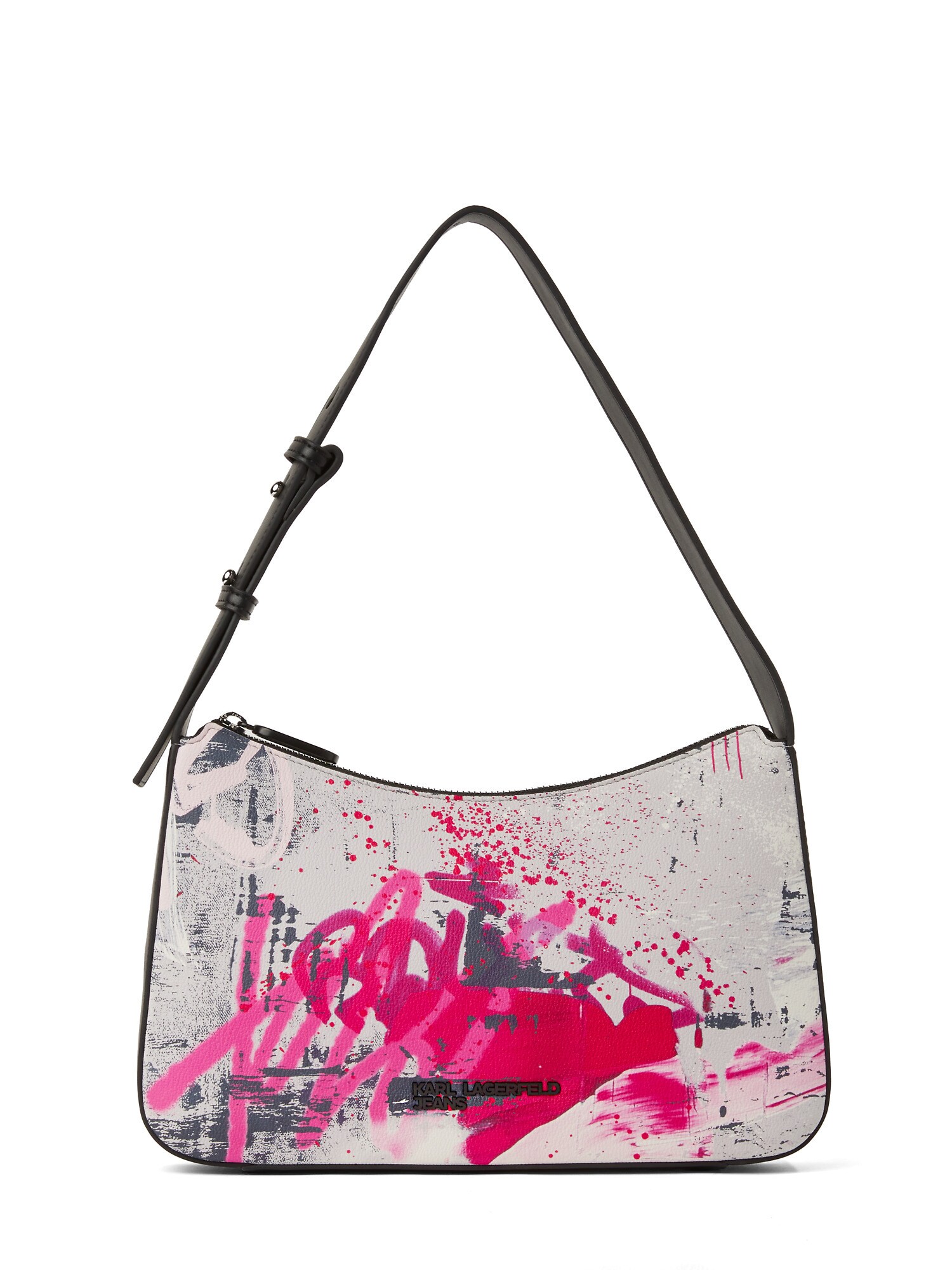 KARL LAGERFELD JEANS Geantă de umăr  roz / fucsia / roz pudră / negru