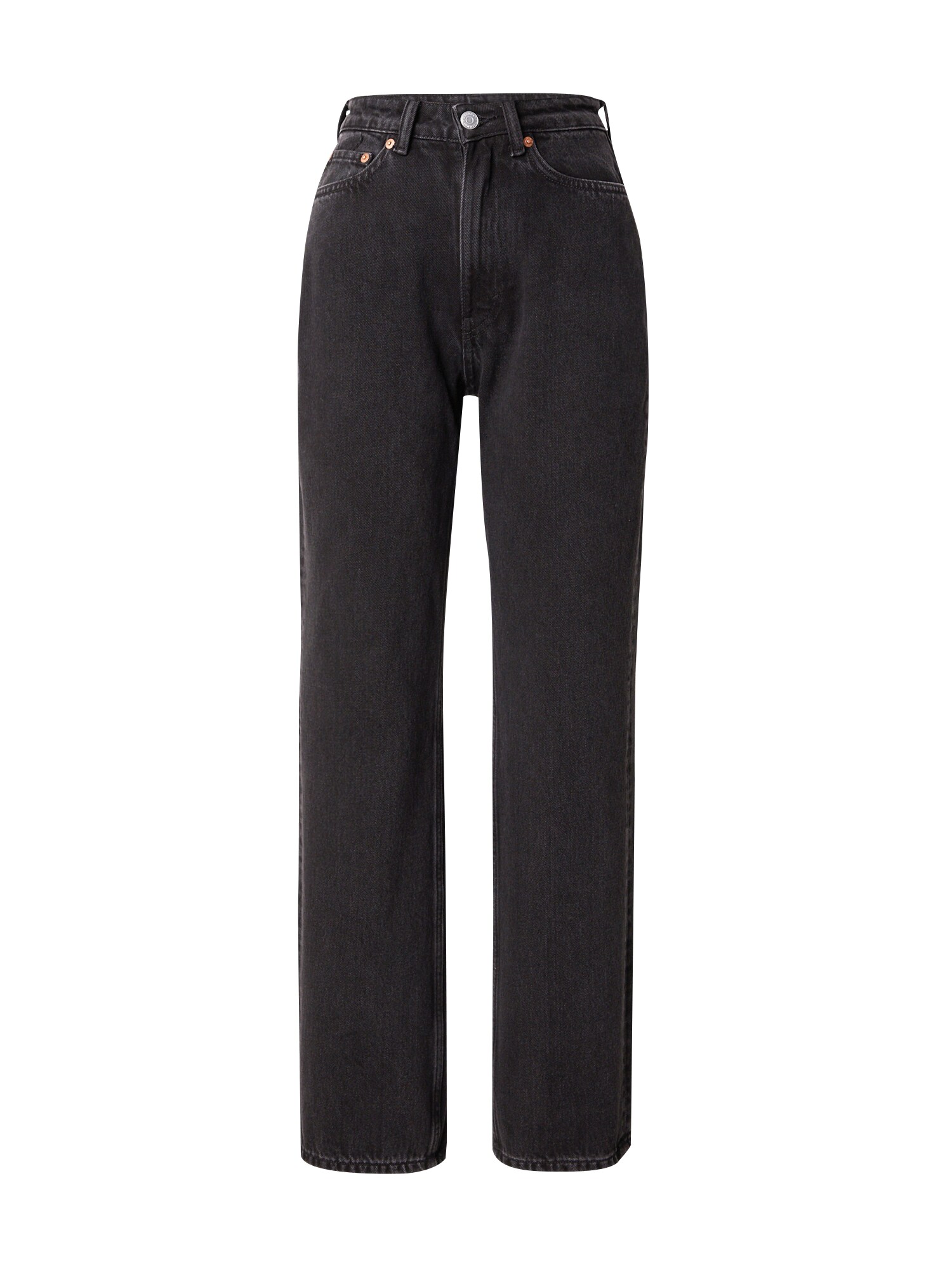 WEEKDAY Džínsy 'Resolute' čierny denim