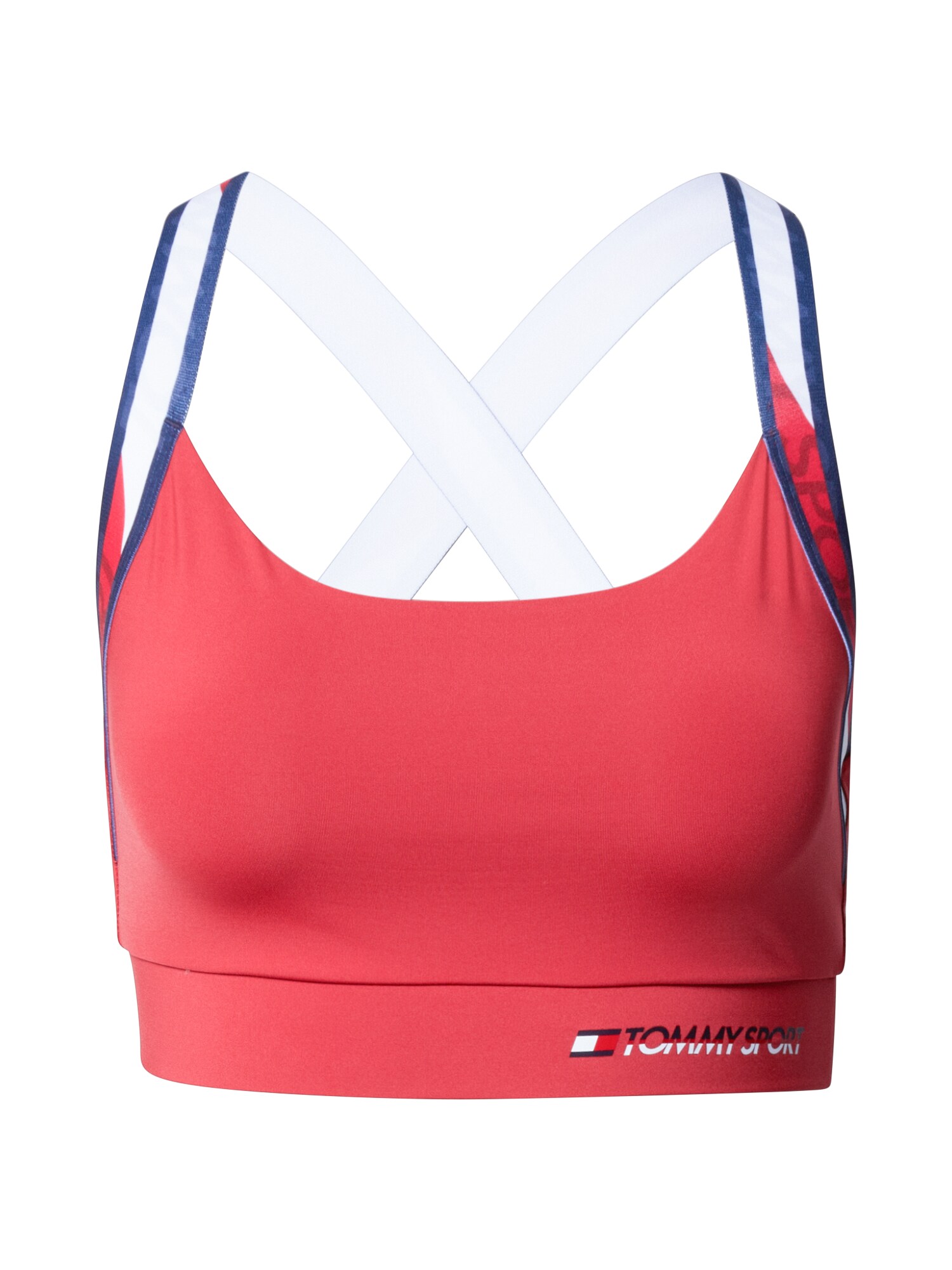 Tommy Sport Sportinė liemenėlė  raudona / balta / mėlyna
