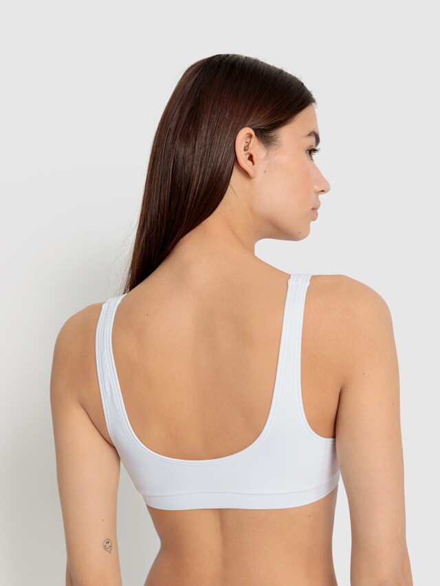 LSCN by LASCANA, Bikinový top 'Gina', Biela, Obrázok 3 z 6