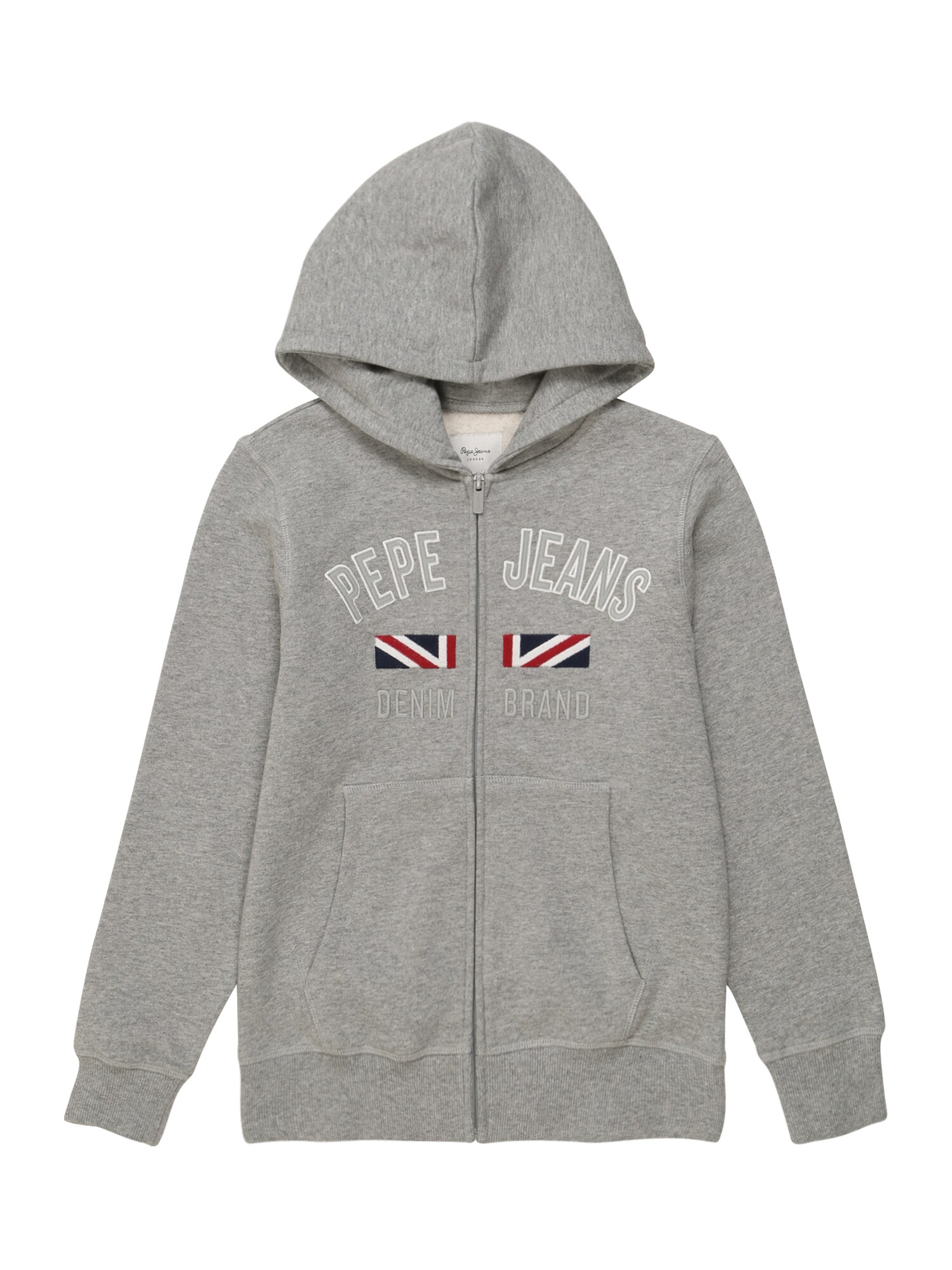Pepe Jeans Džemperis 'CONNOR'  pilka / balta / raudona
