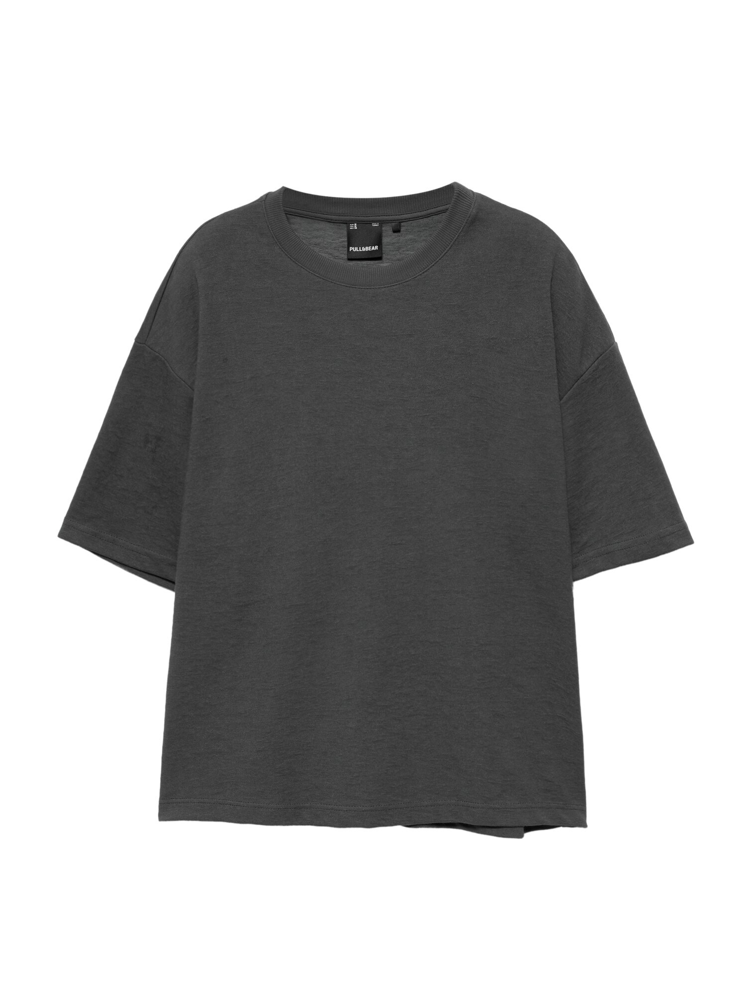 Pull&Bear Tricou gri închis