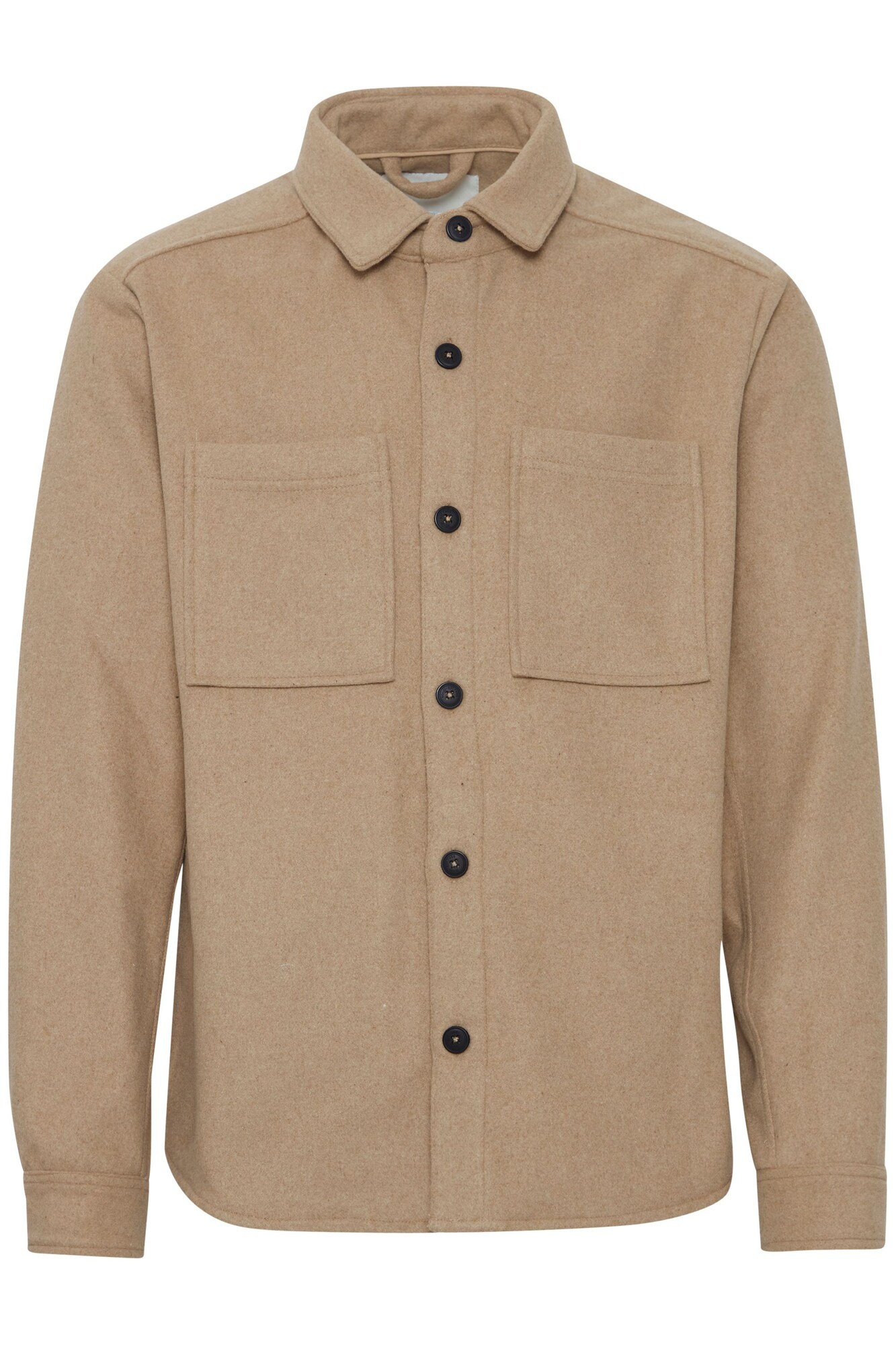 Solid Camisa 'Tam' beige