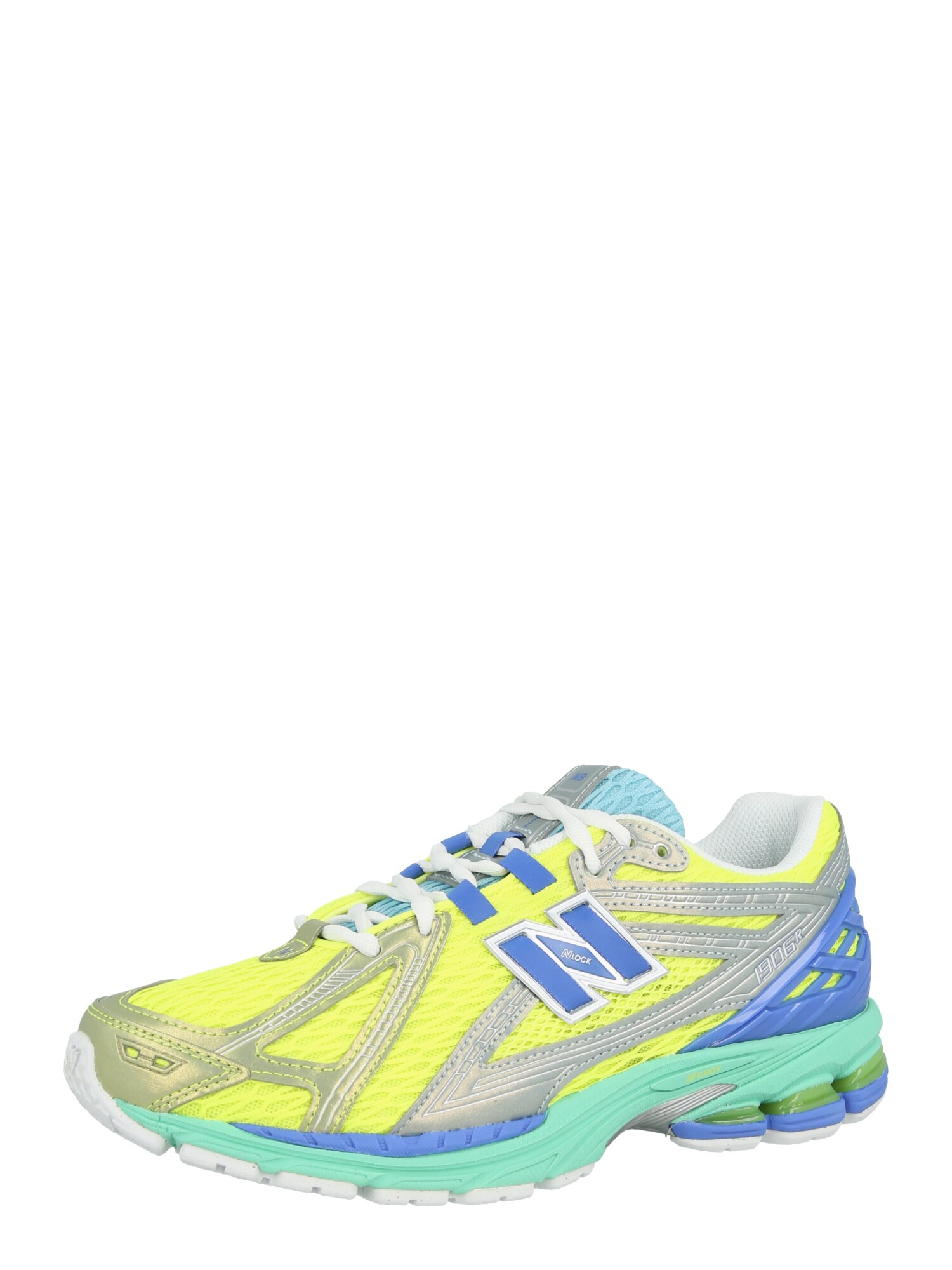 new balance Zapatillas deportivas bajas '1906' azul / amarillo neón / gris claro