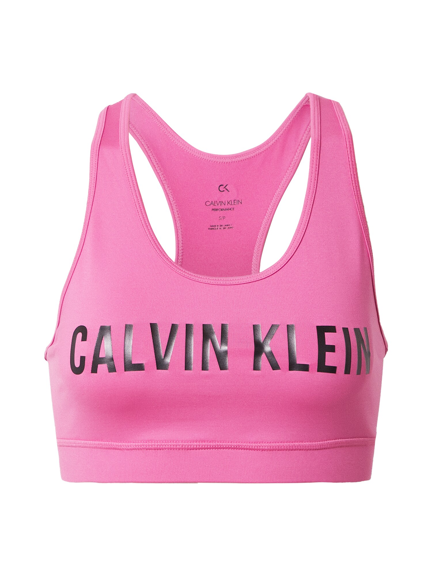 Calvin Klein Performance Sportinė liemenėlė  rožinė / juoda