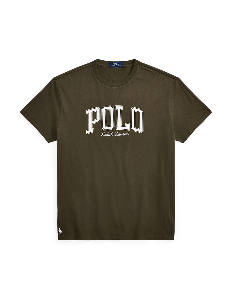 Polo Ralph Lauren T-Shirt Herren Größe M oliv / weiß