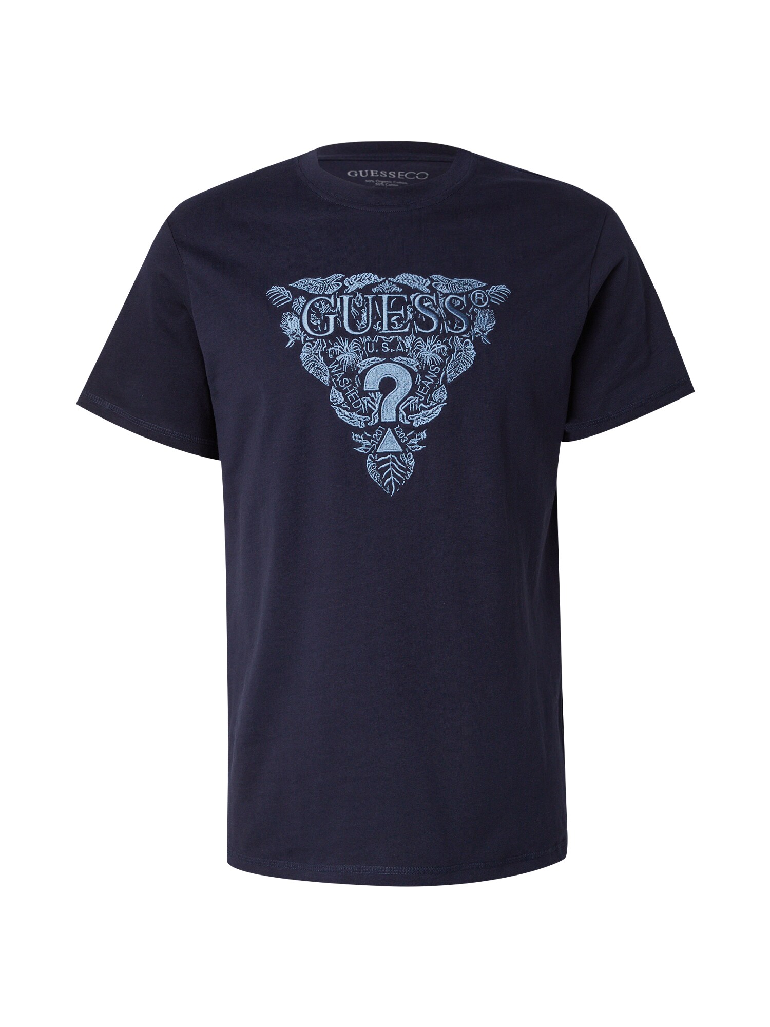GUESS Originals Póló  tengerészkék / világoskék akciós termékkép 1