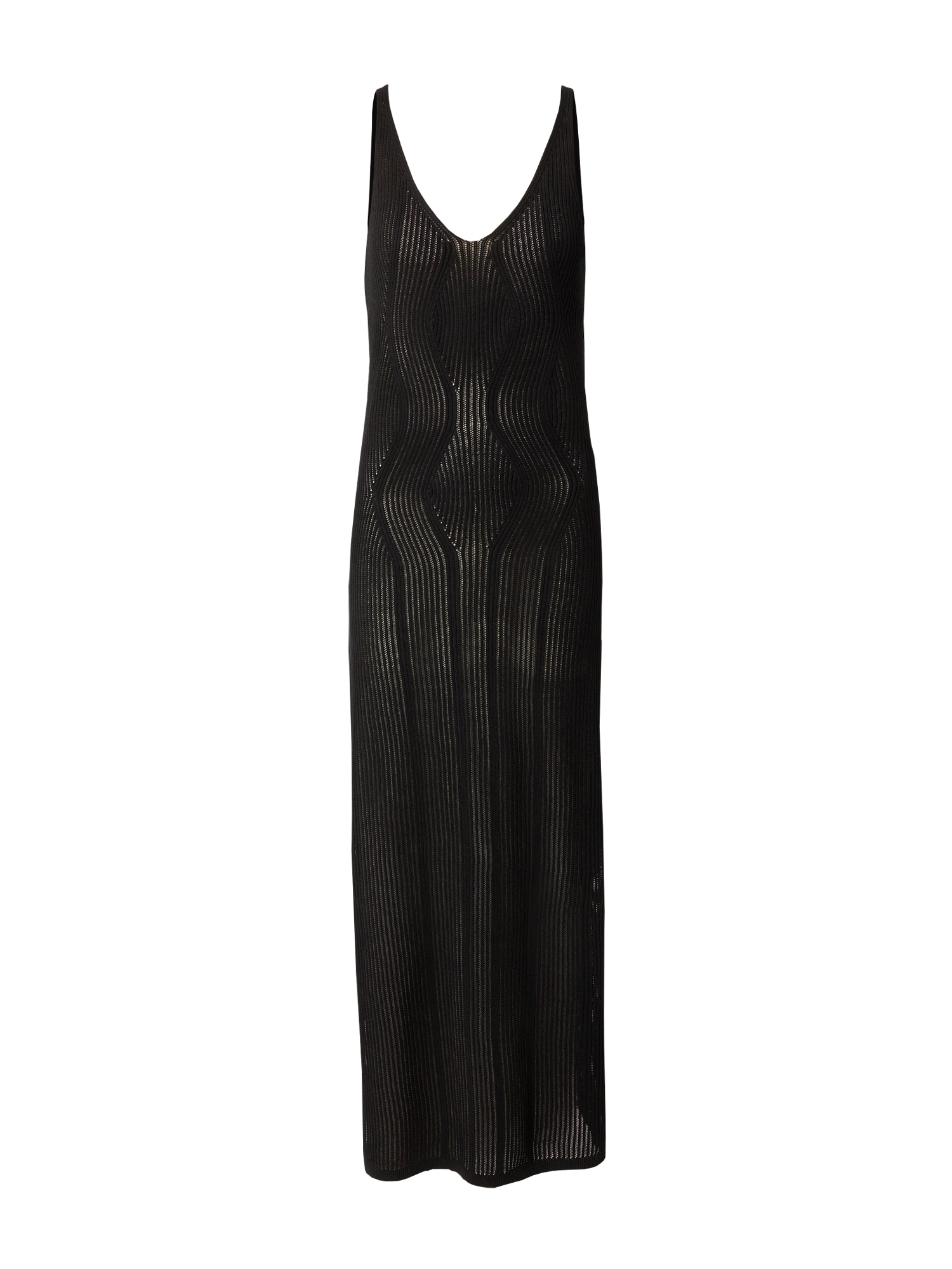 SECOND FEMALE Megzta suknelė 'Amalfi' juoda