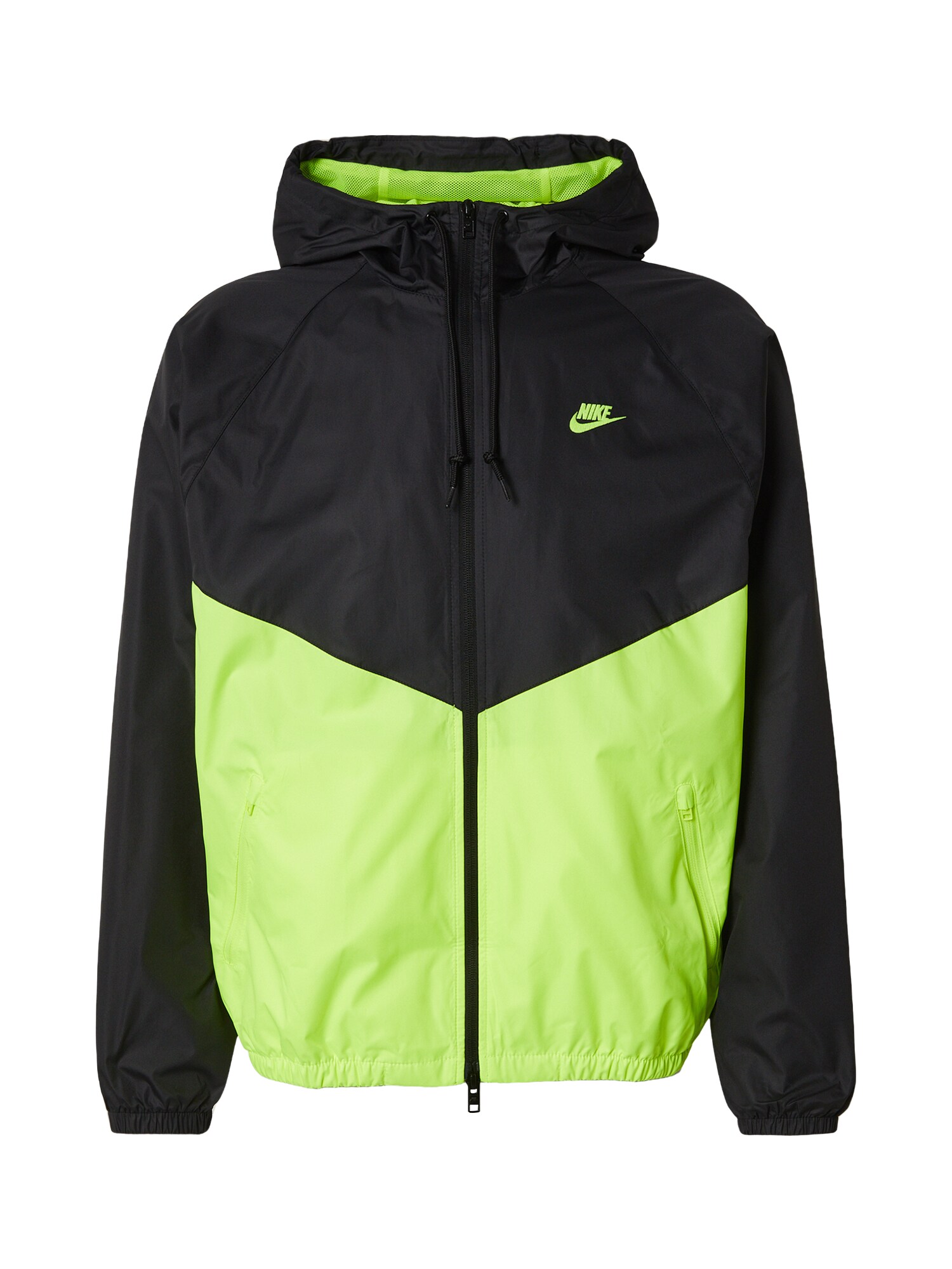 Nike Sportswear Prechodná bunda  limetková / čierna