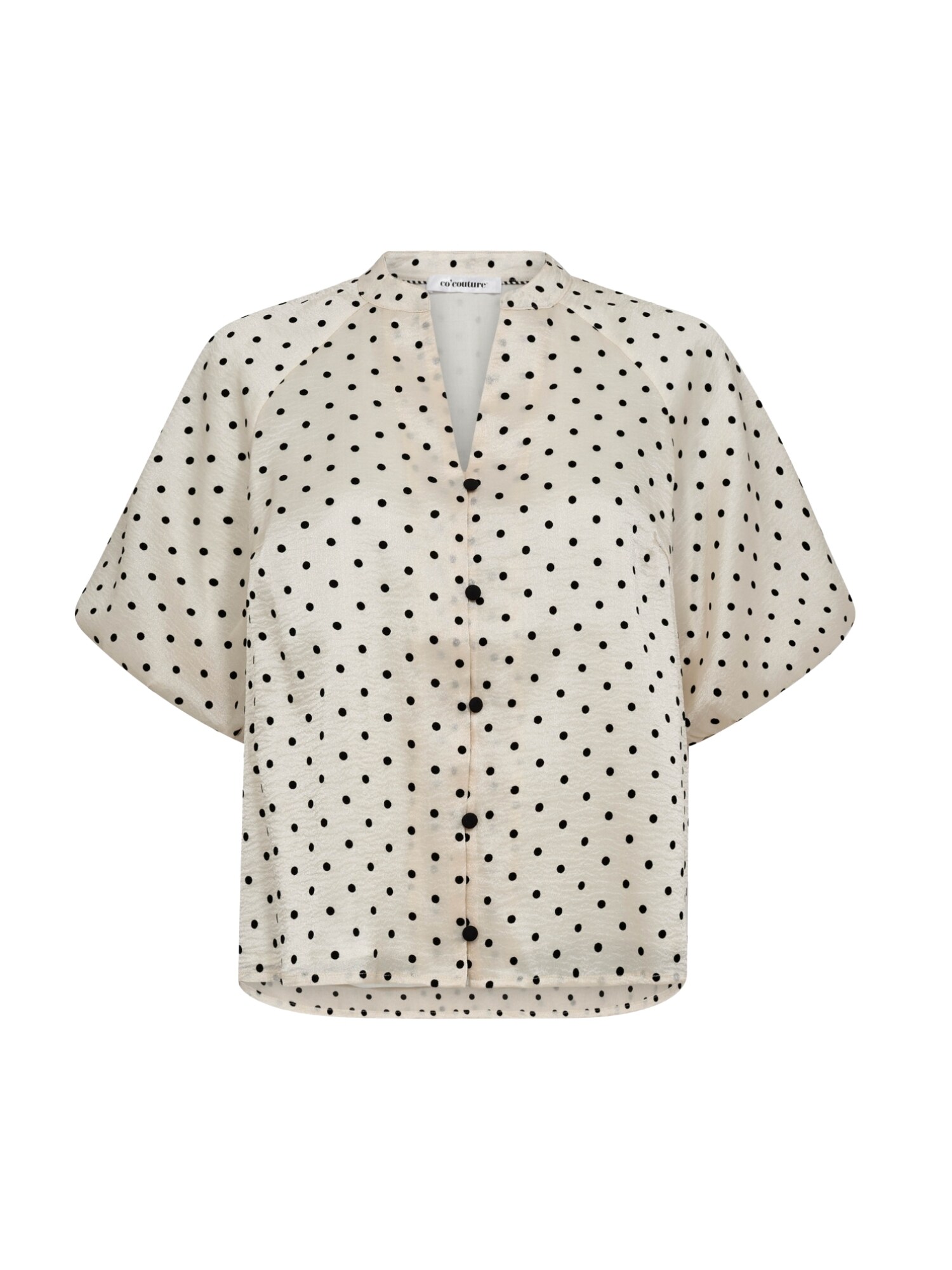 co'couture Bluză 'Dilan'  crem / negru