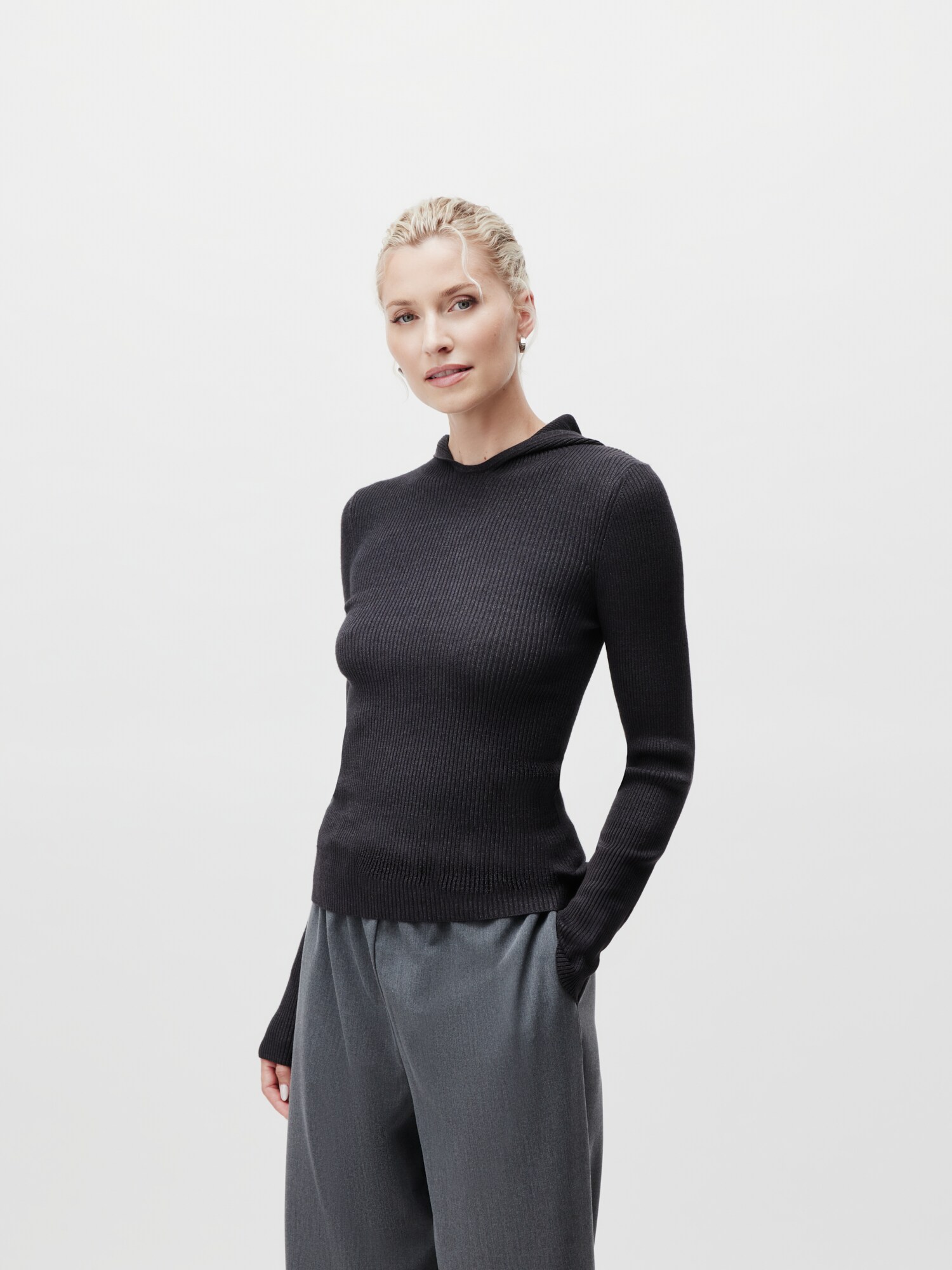 LeGer by Lena Gercke Pulóver 'June'  antracit termék 2. képe