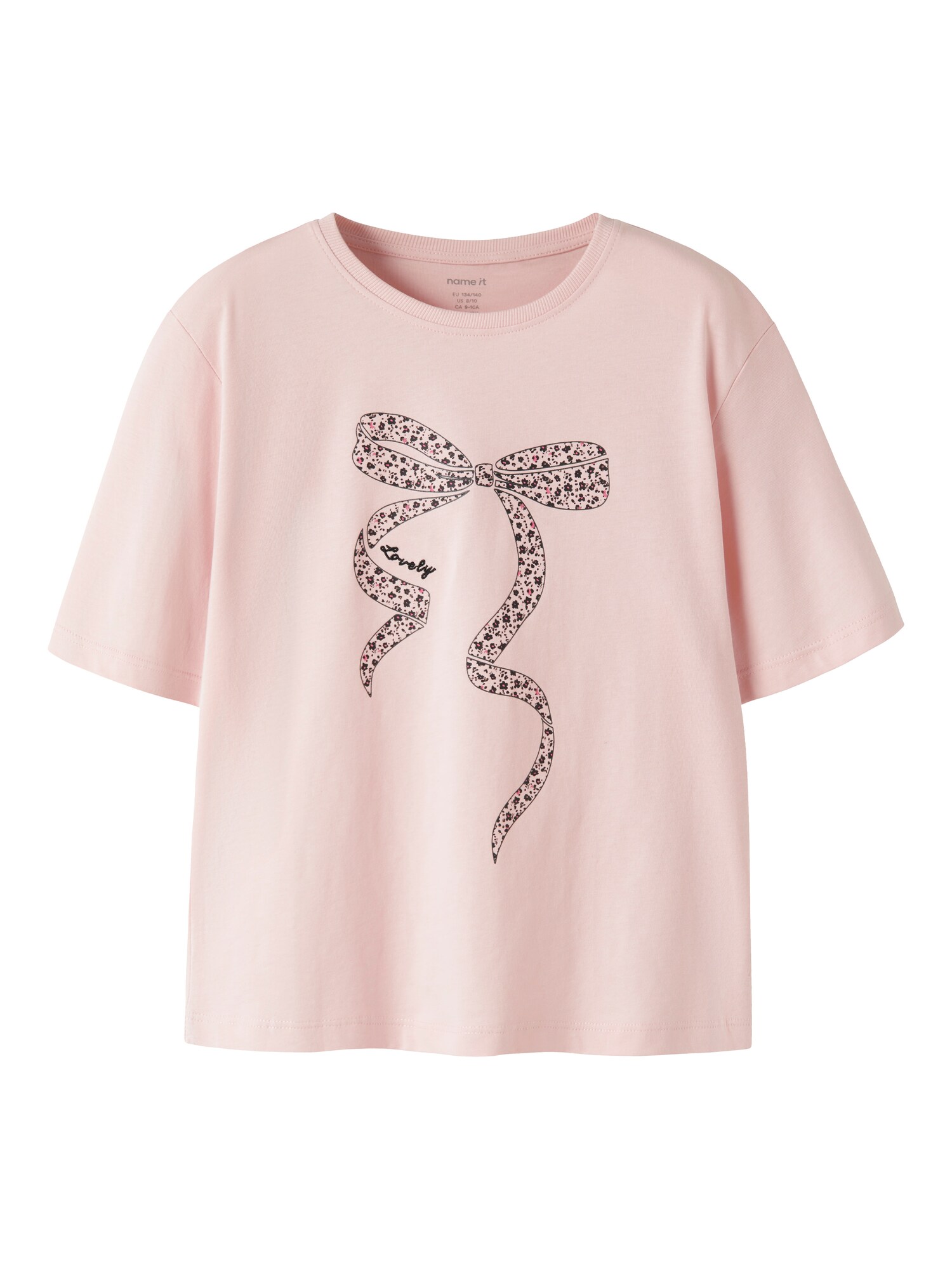 Name It Shirt 'Nkflotti' Rosa / Pitaja Roze / Zwart