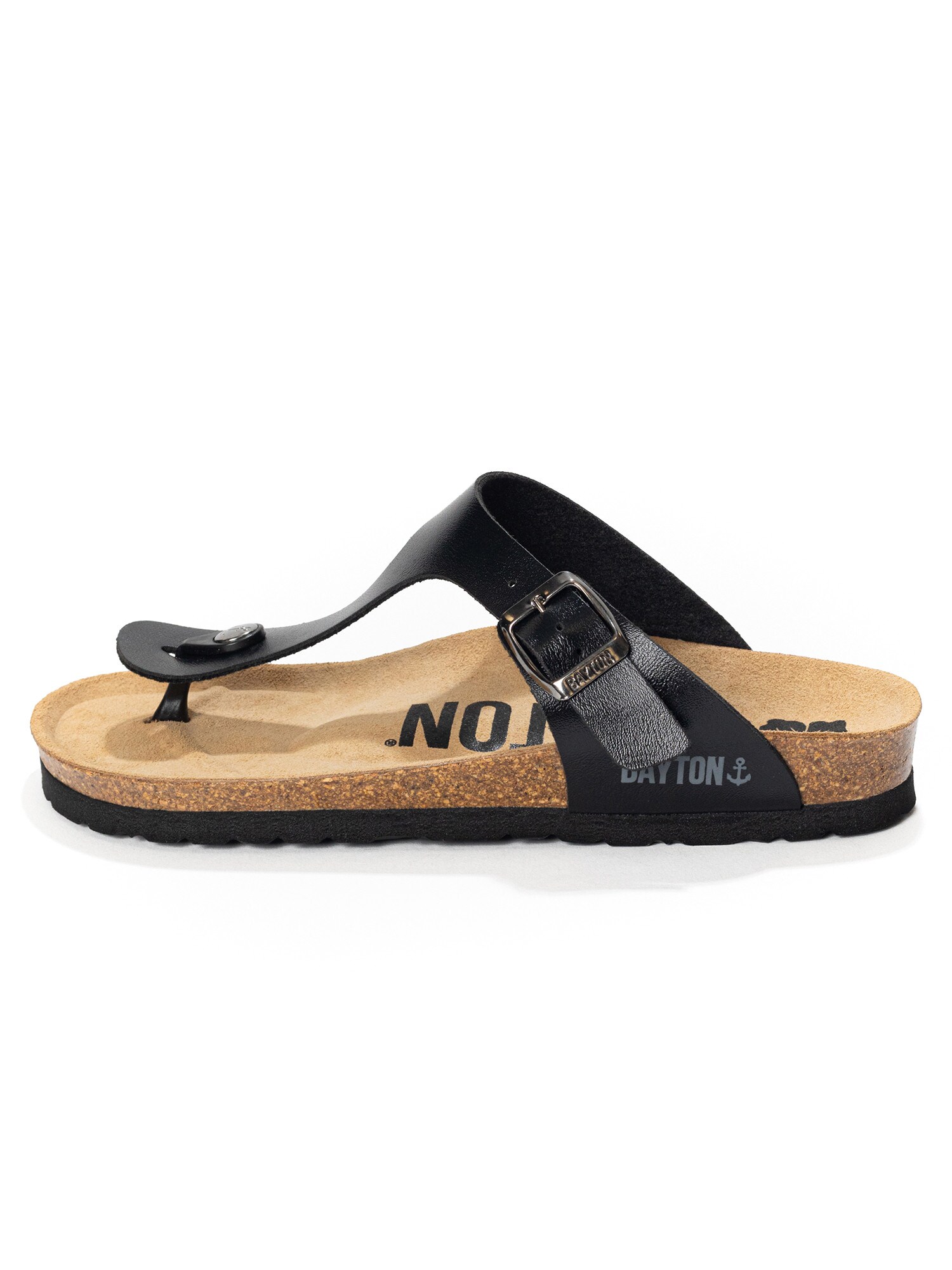 Bayton Flip-flops CAIRNS  gri / negru