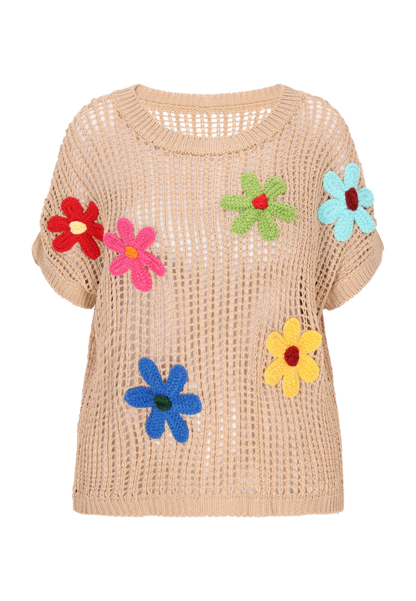 Gaya Pulóver 'Fashion Look'  homok / világoskék / világos-rózsaszín / piros akciós termékkép 1