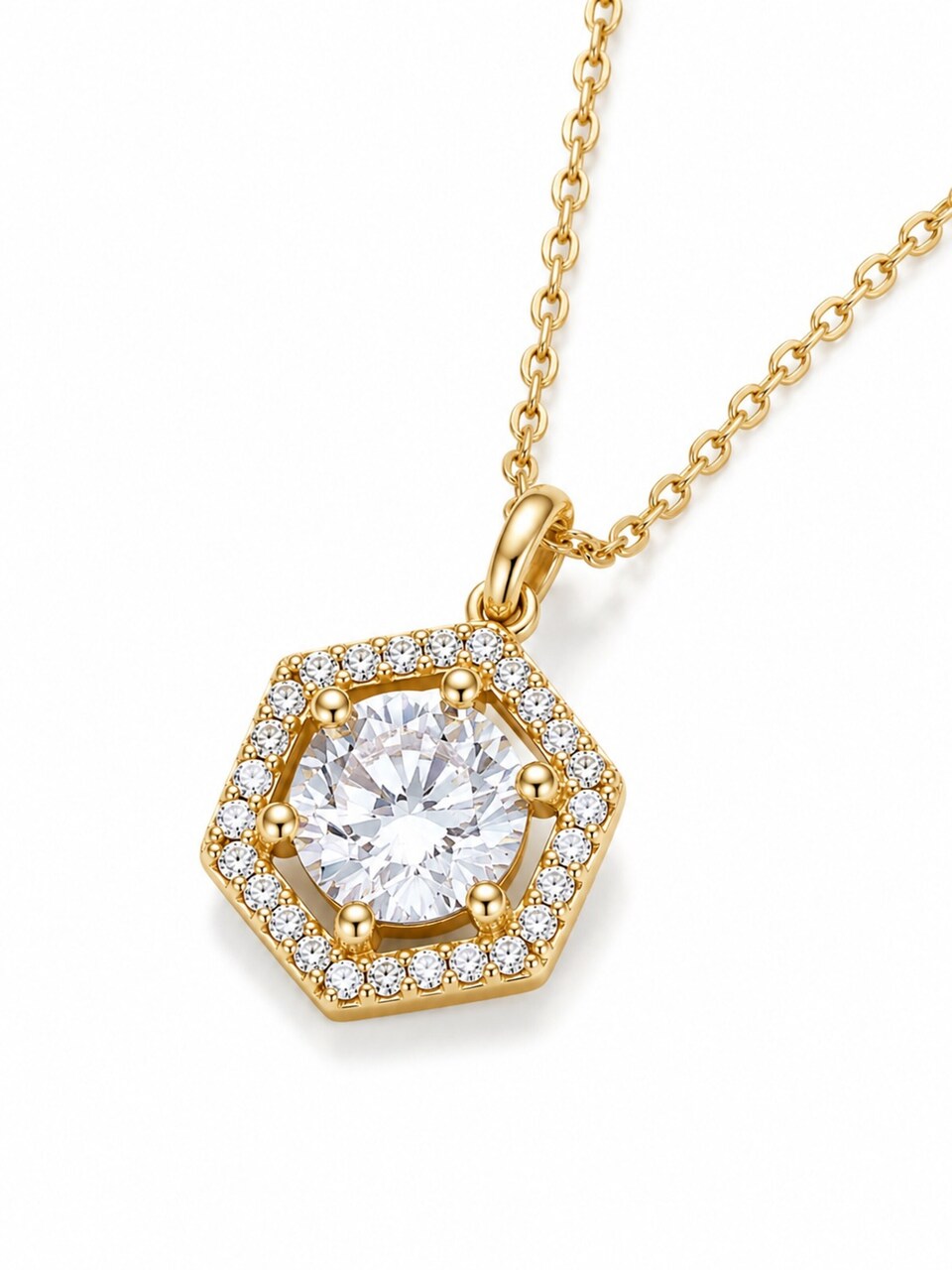 Halsband 'Square Gem'