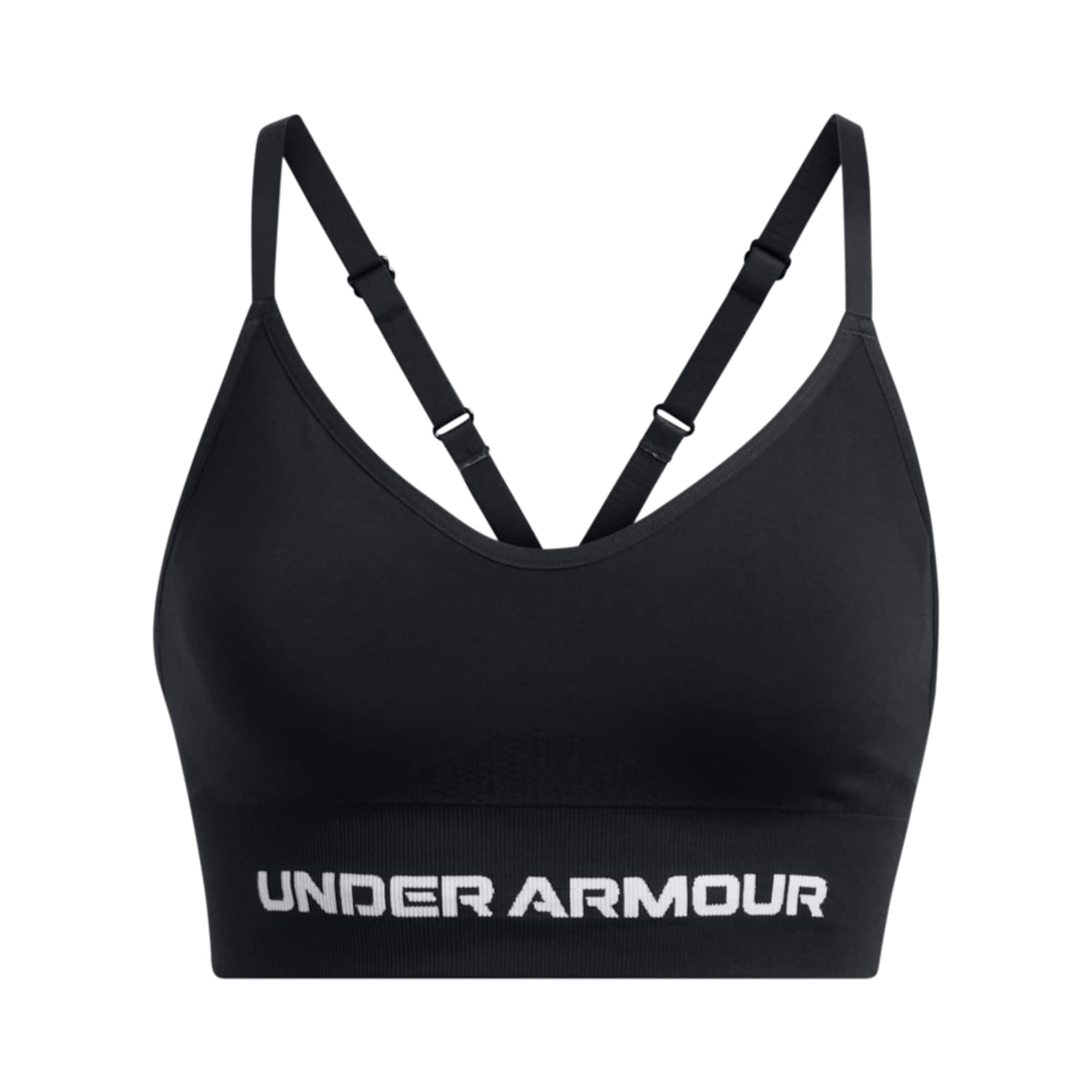 UNDER ARMOUR Sportmelltartók 'Vanish Seamless'  fekete / fehér akciós termékkép 1
