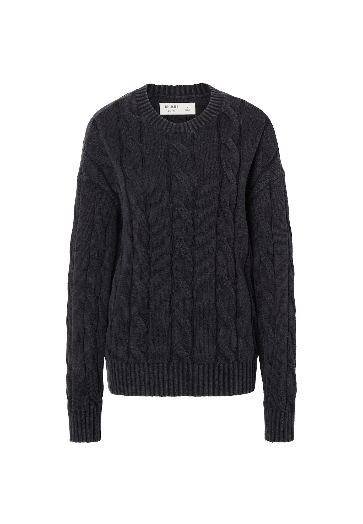 HOLLISTER Pulover crna