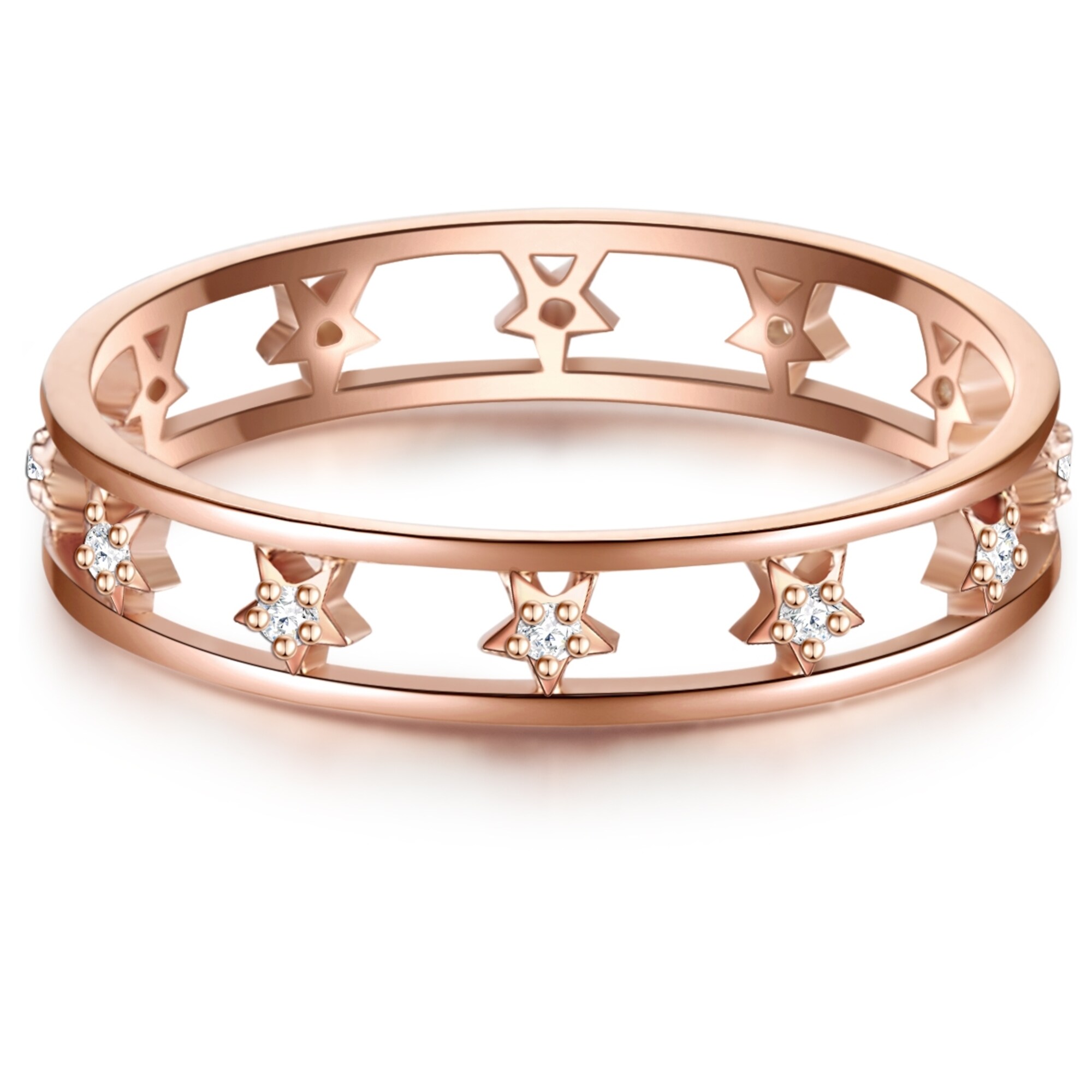 Glanzstücke München Ring Goud / Transparant