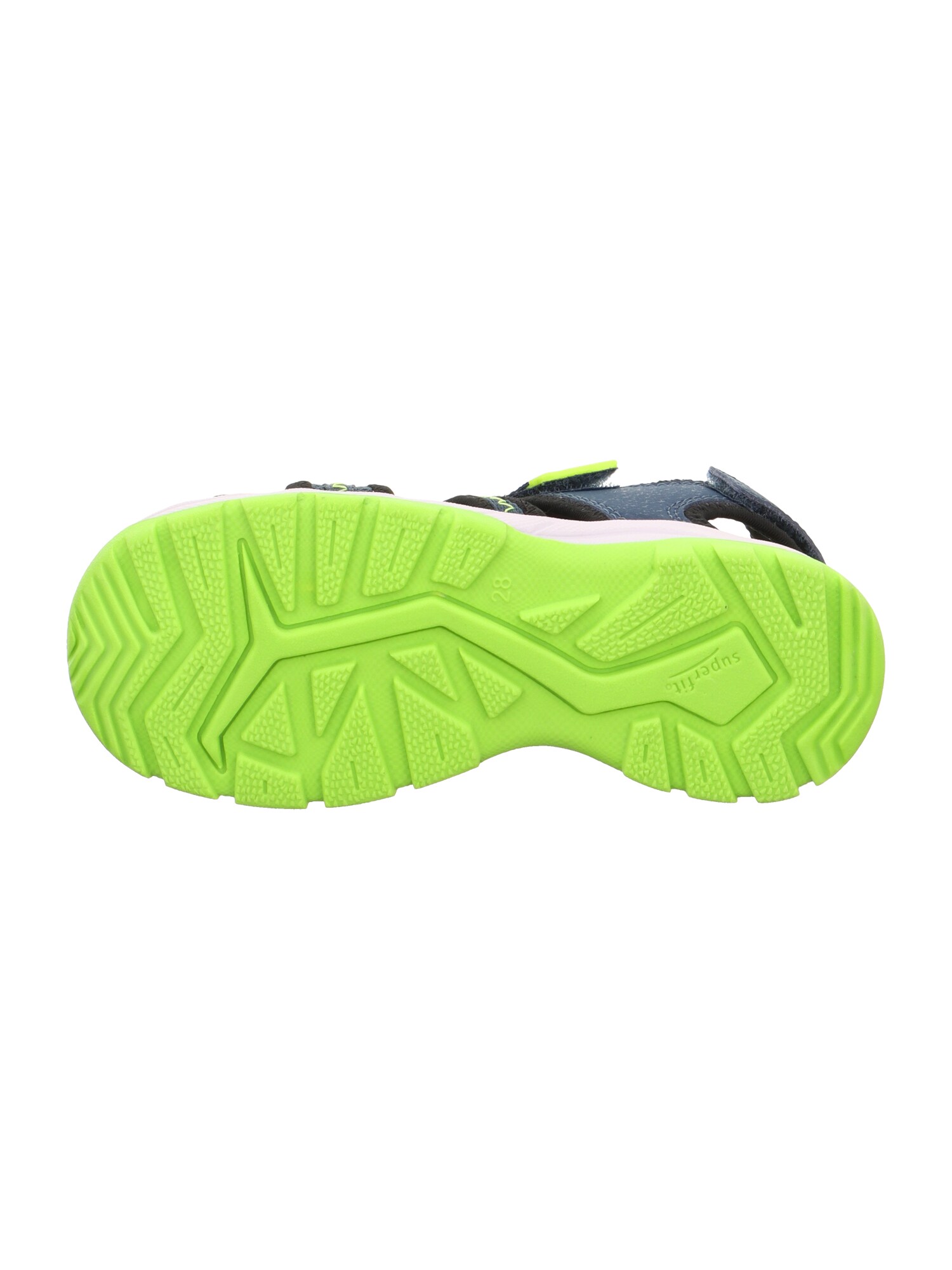SUPERFIT Otvorená obuv 'Tornado' námornícka modrá / limetová / čierna (obrázok 5)