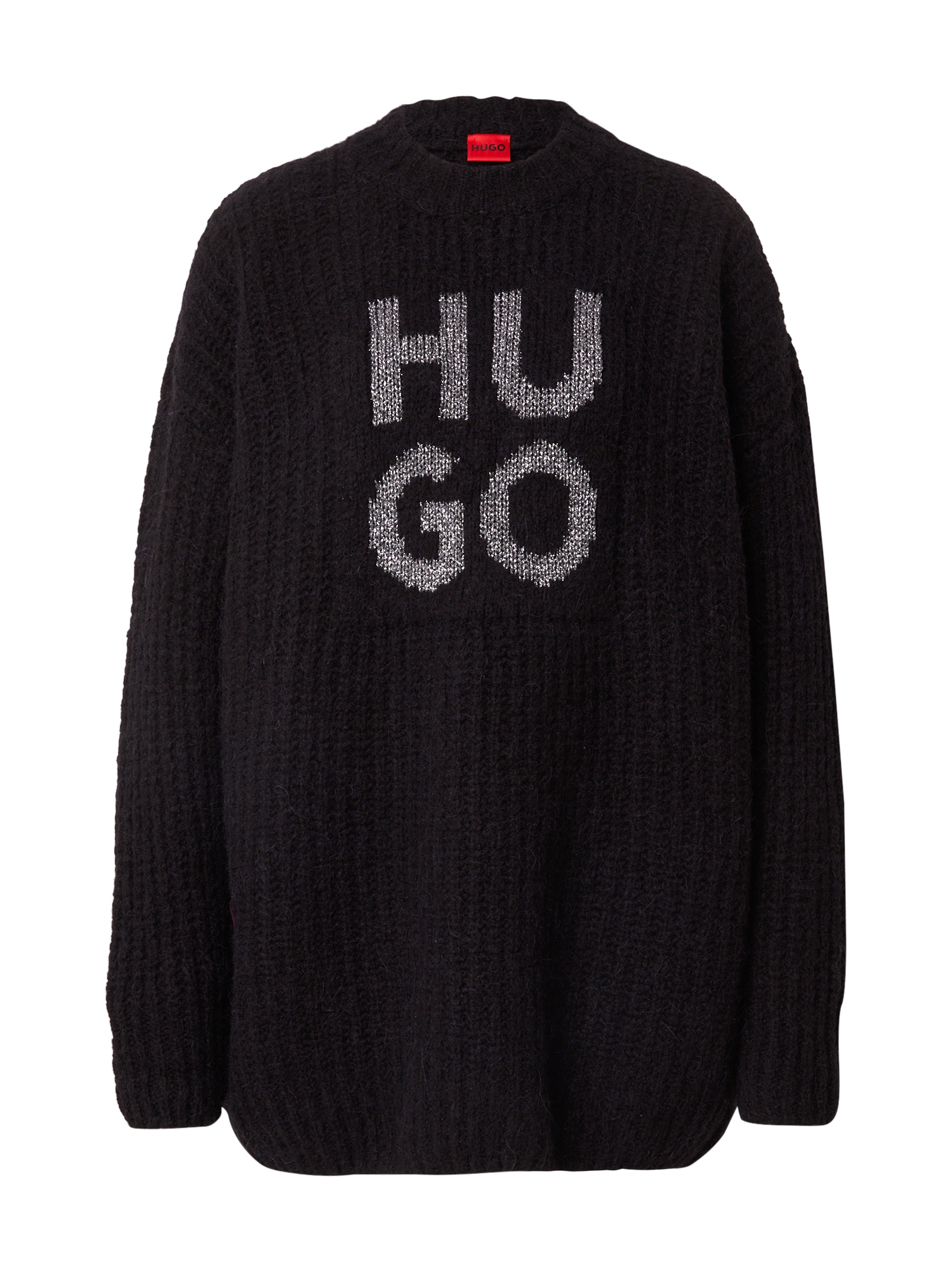 HUGO Rochie tricotat Sloguis  negru