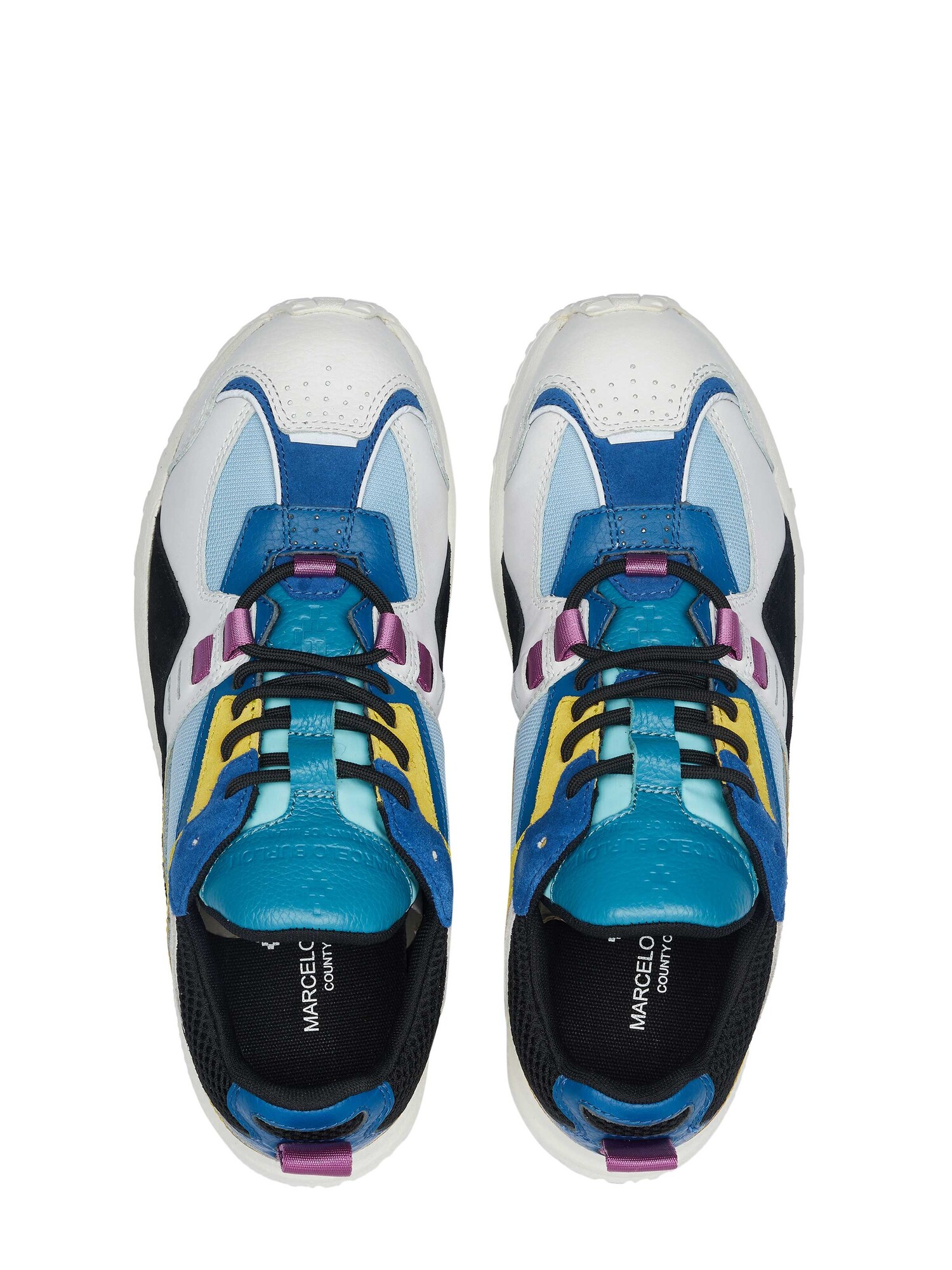 Marcelo Burlon Zapatillas sin cordones 'Marcelo Burlon Schuhe'  mezcla de colores – imagen 4