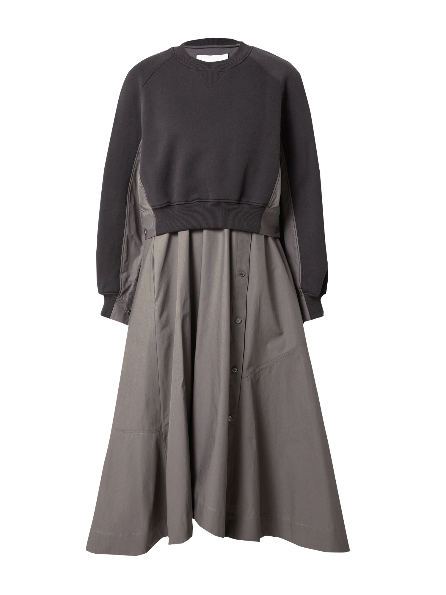 3.1 Phillip Lim Suknelė pilka / tamsiai pilka
