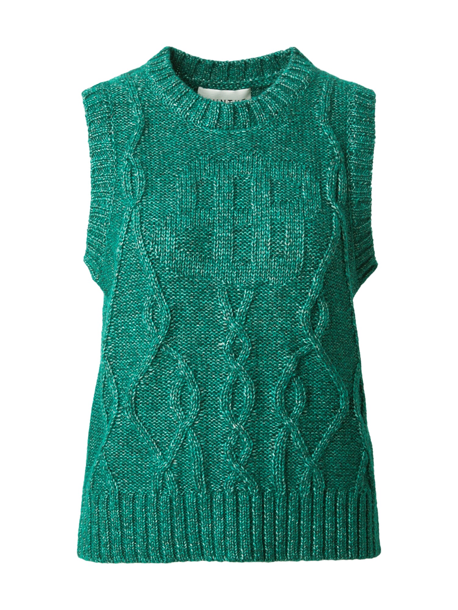 Munthe Pulover NOEY verde amestecat