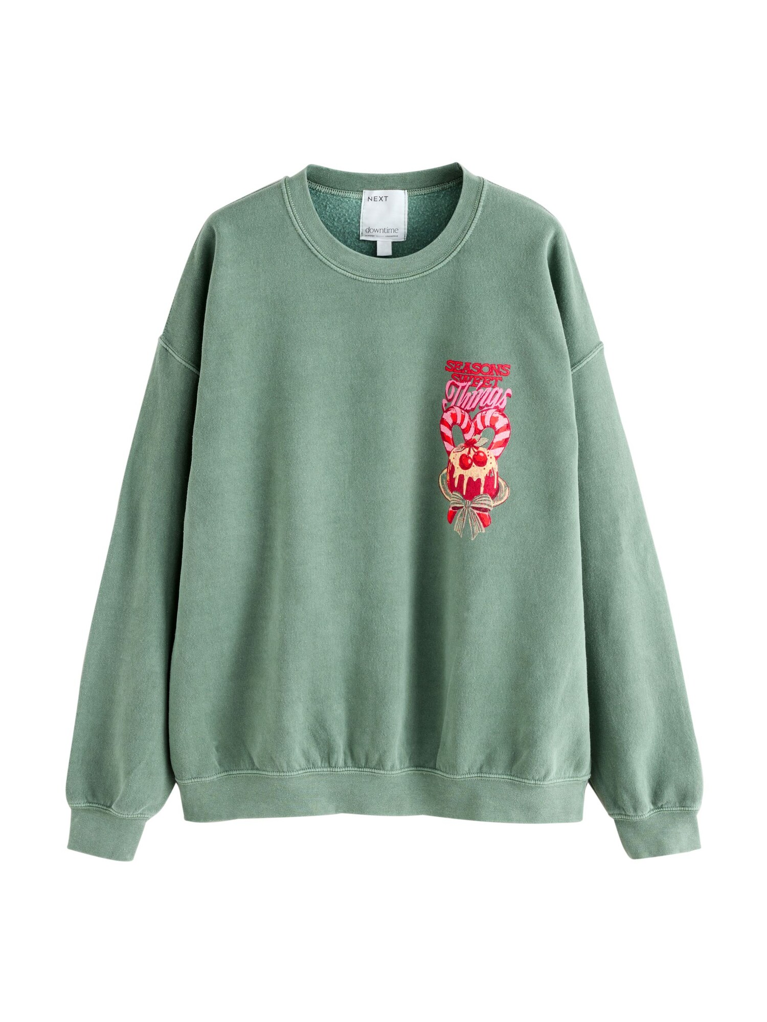 Next Bluză de molton  kaki