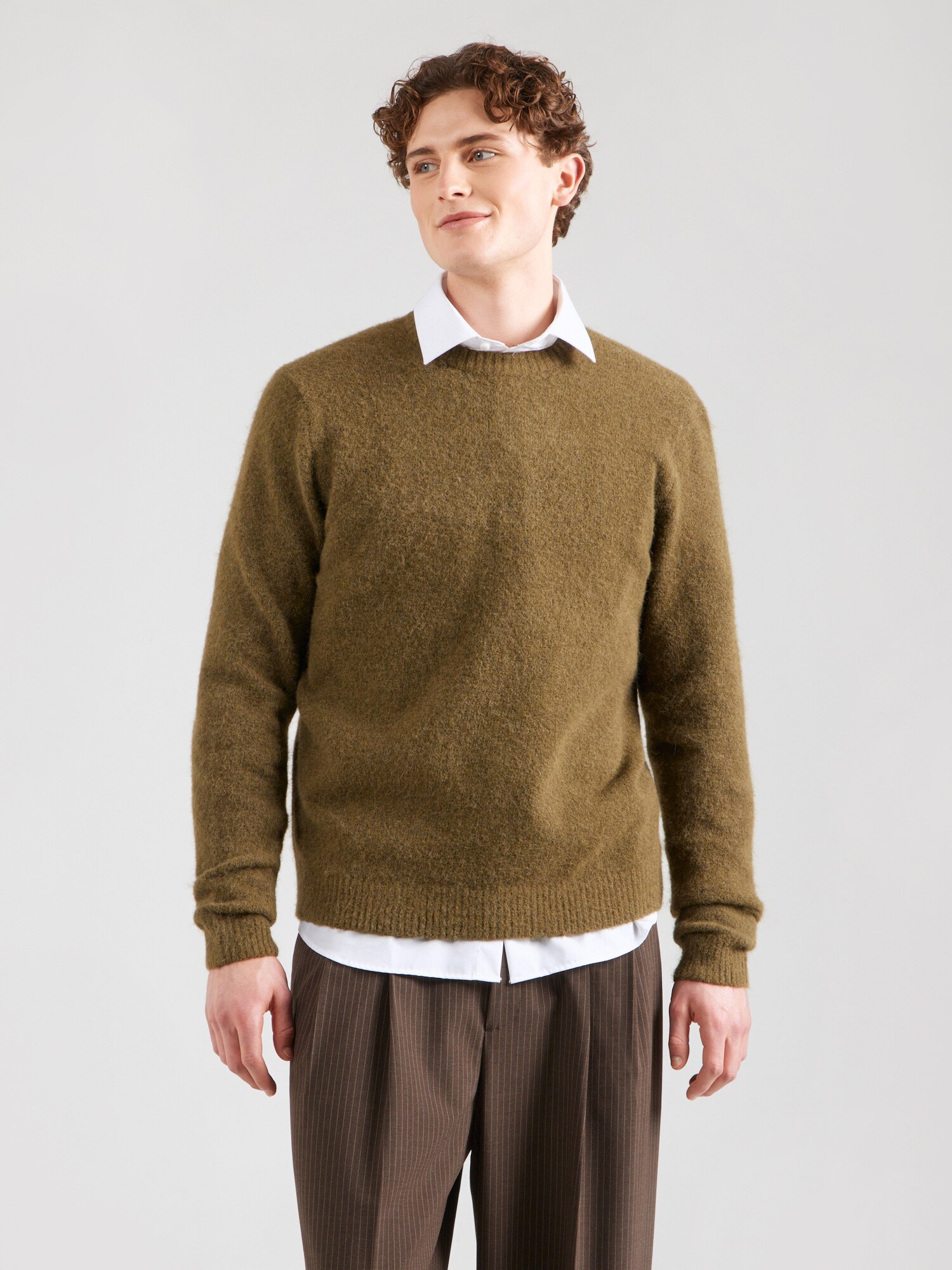JACK & JONES Sveter 'JPRBLASIMON'  brokátová (obrázok 2)