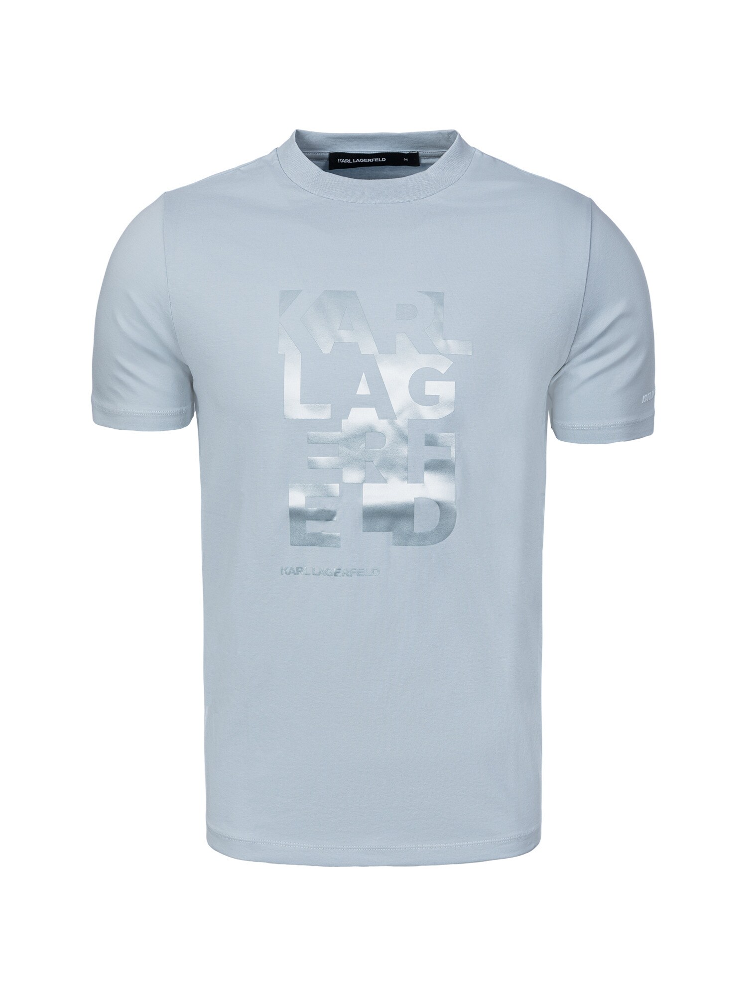 Karl Lagerfeld Camiseta  azul paloma / azul claro / blanco