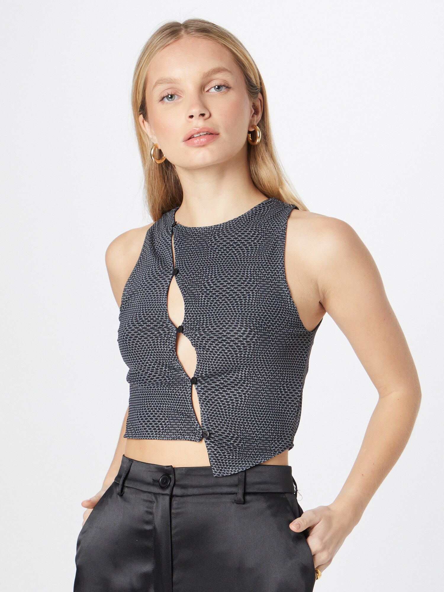 Cotton On Top 'LEXI'  szürke / fekete termék 2. képe