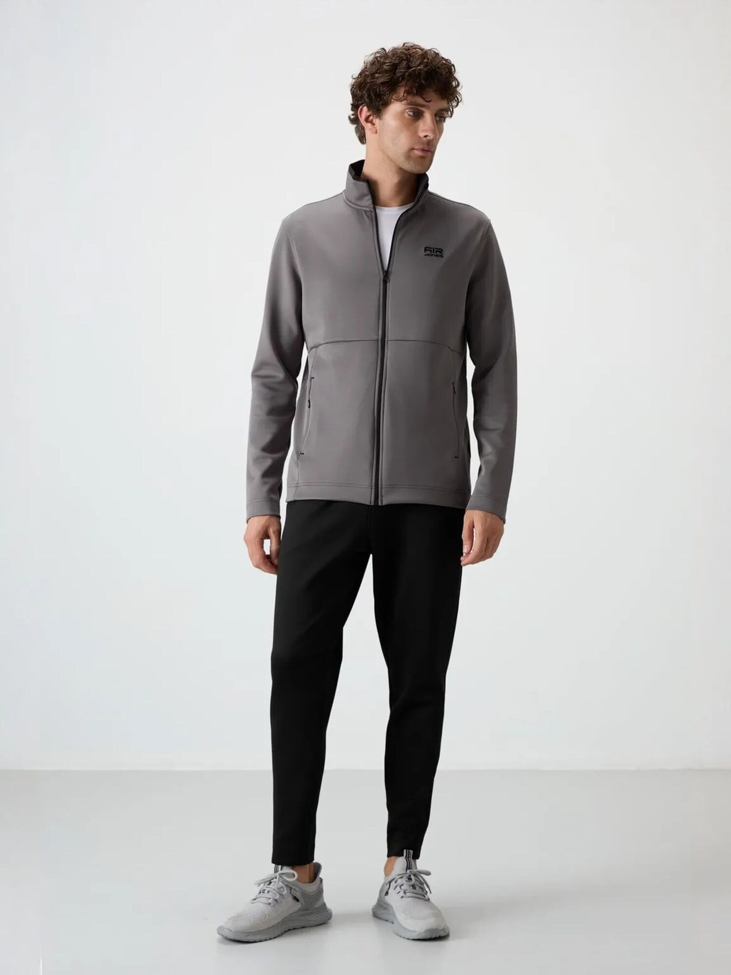 Tommy Life Sportski komplet 'Aktive Sets' antracit siva