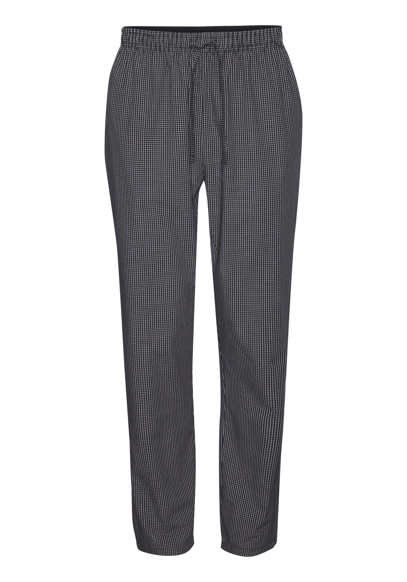 s.Oliver Pantaloni de pijama  negru / alb natural