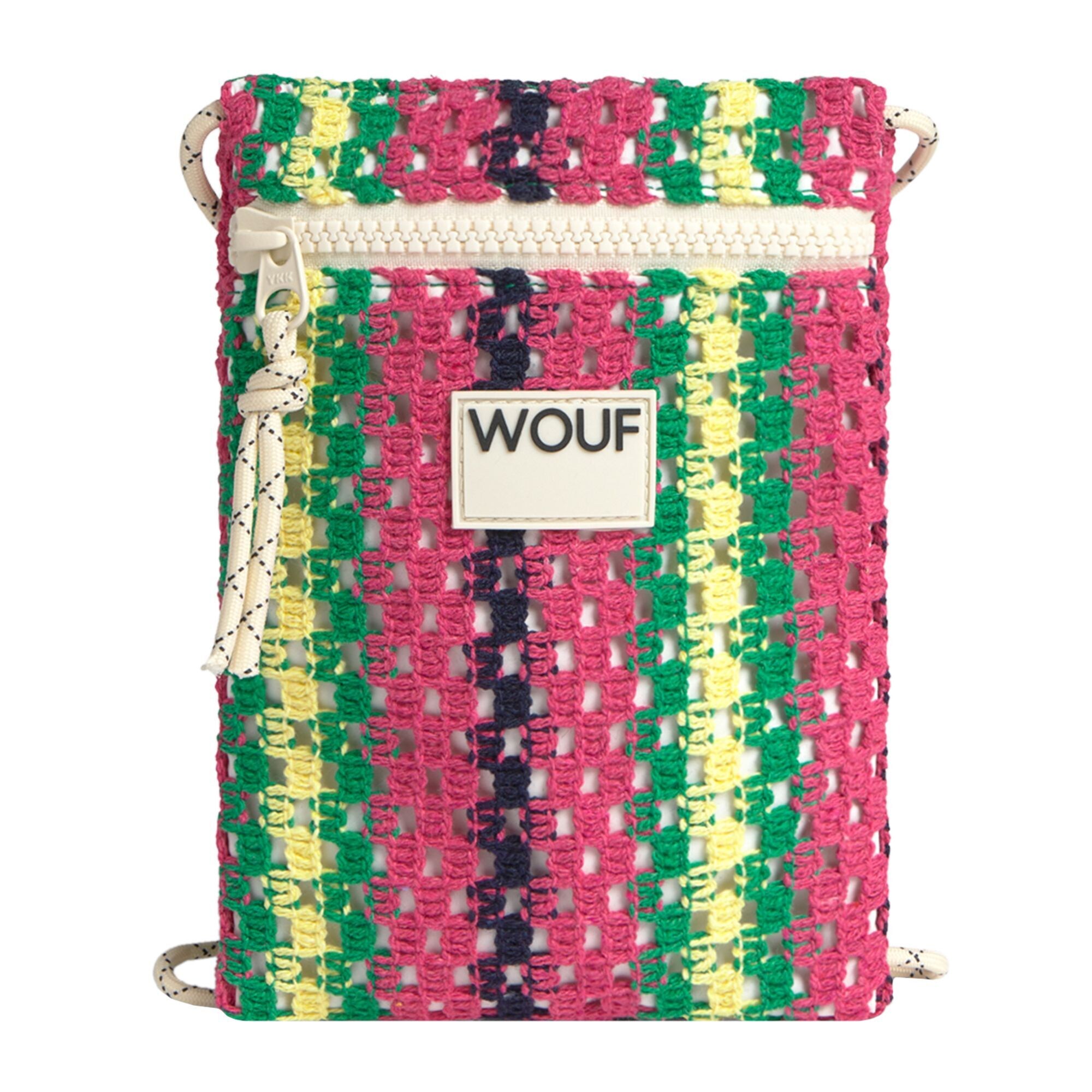 Wouf Smartphonehoesje Citroengeel / Groen / Pink / Zwart
