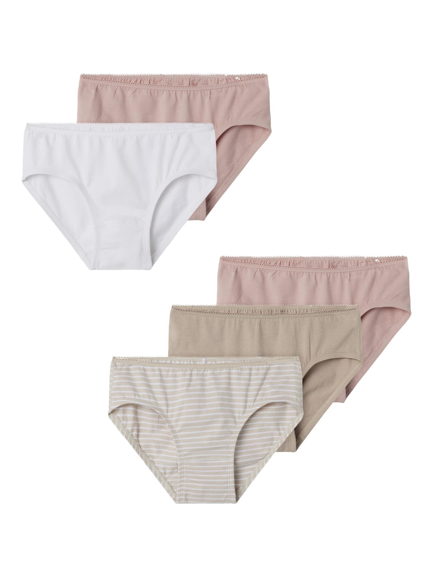 TWO SOON Chiloţi  bej / roz / alb