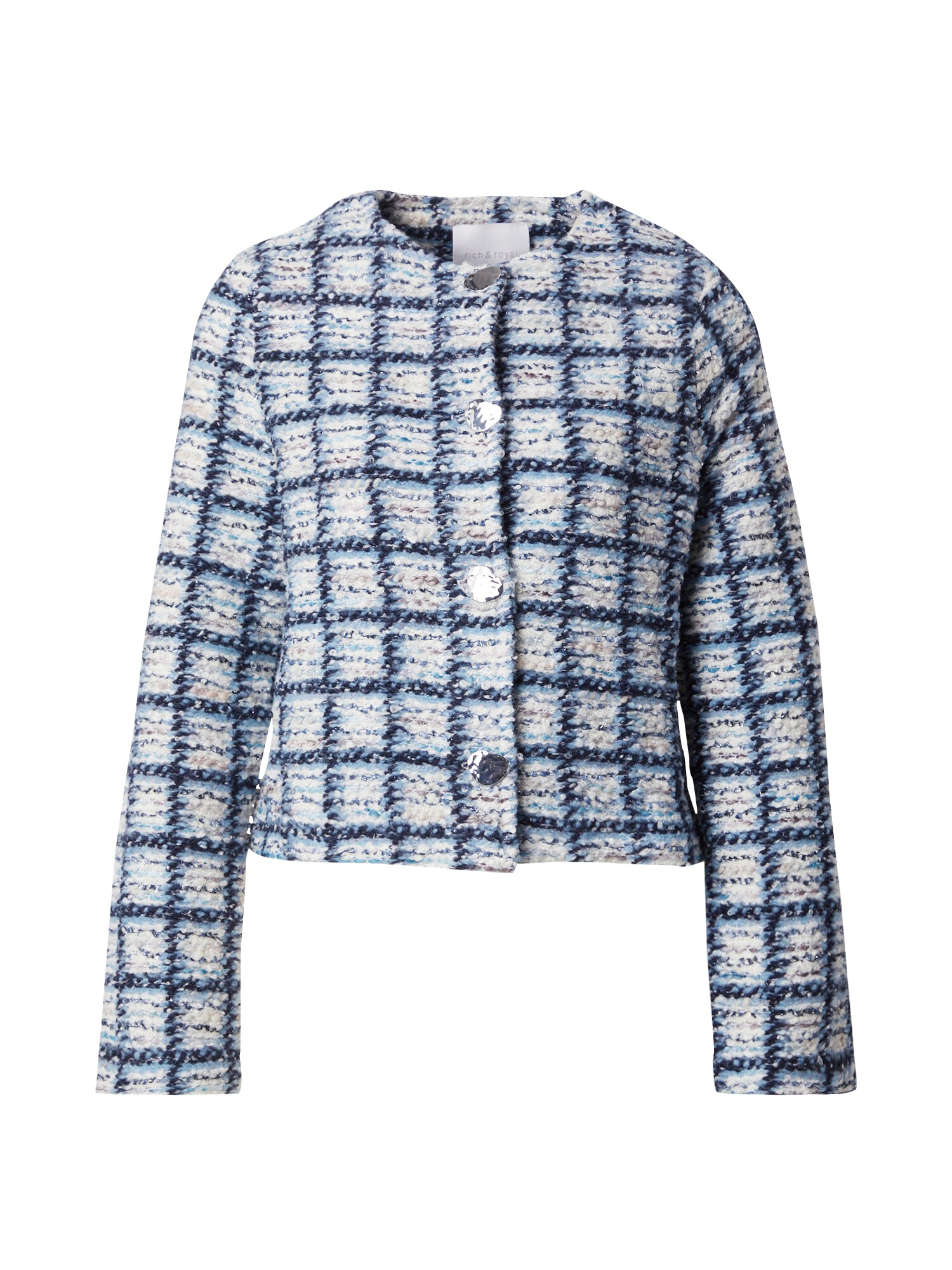 Rich & Royal Sacou  albastru marin / albastru deschis / alb
