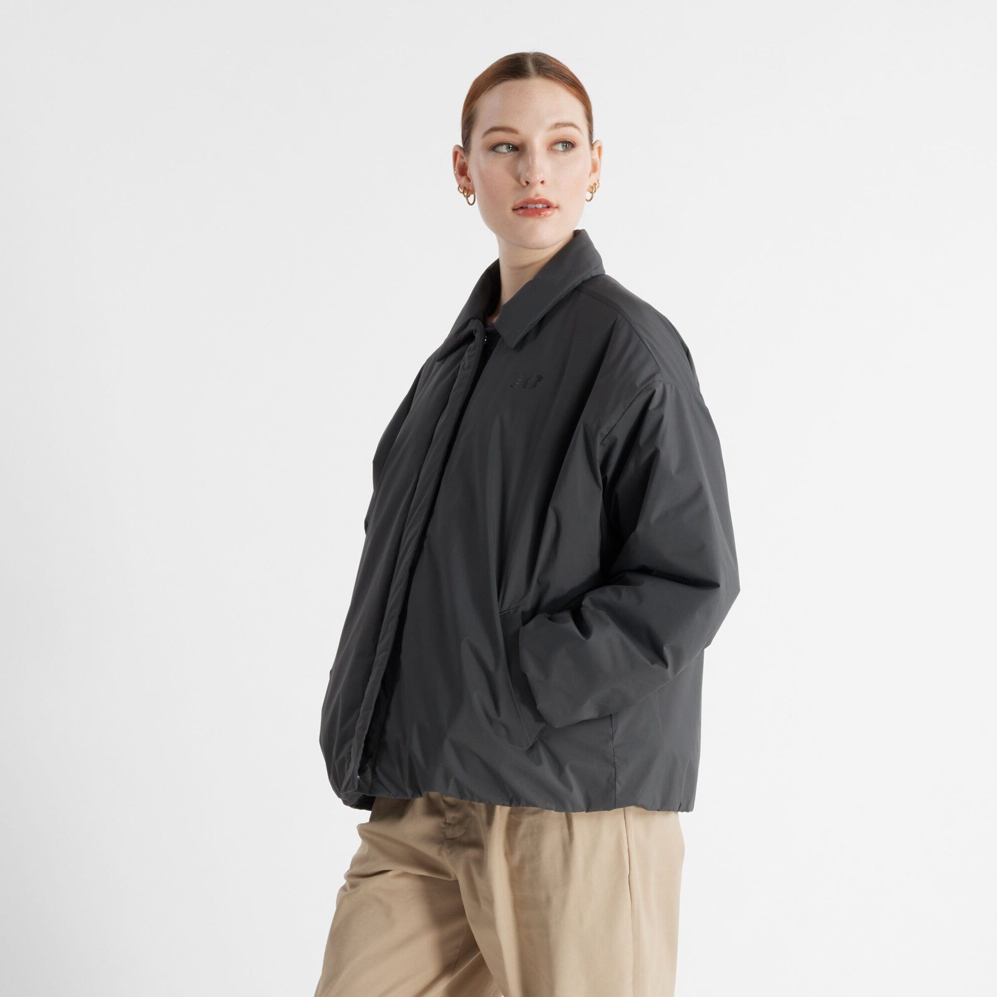 New balance Chaqueta de entretiempo antracita – imagen 3