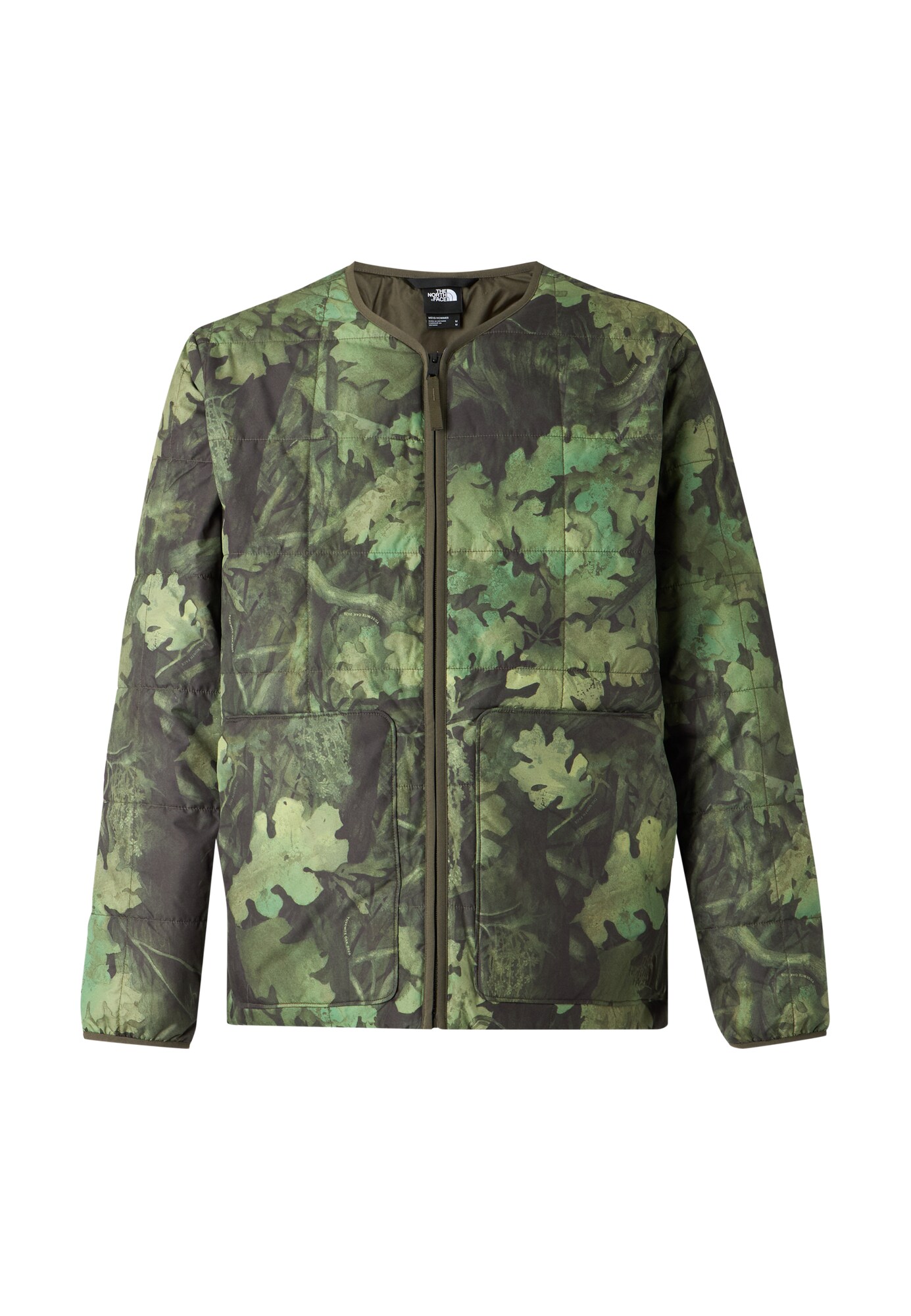 THE NORTH FACE Geacă de primăvară-toamnă LHOTSE oliv / verde pin / verde deschis / negru