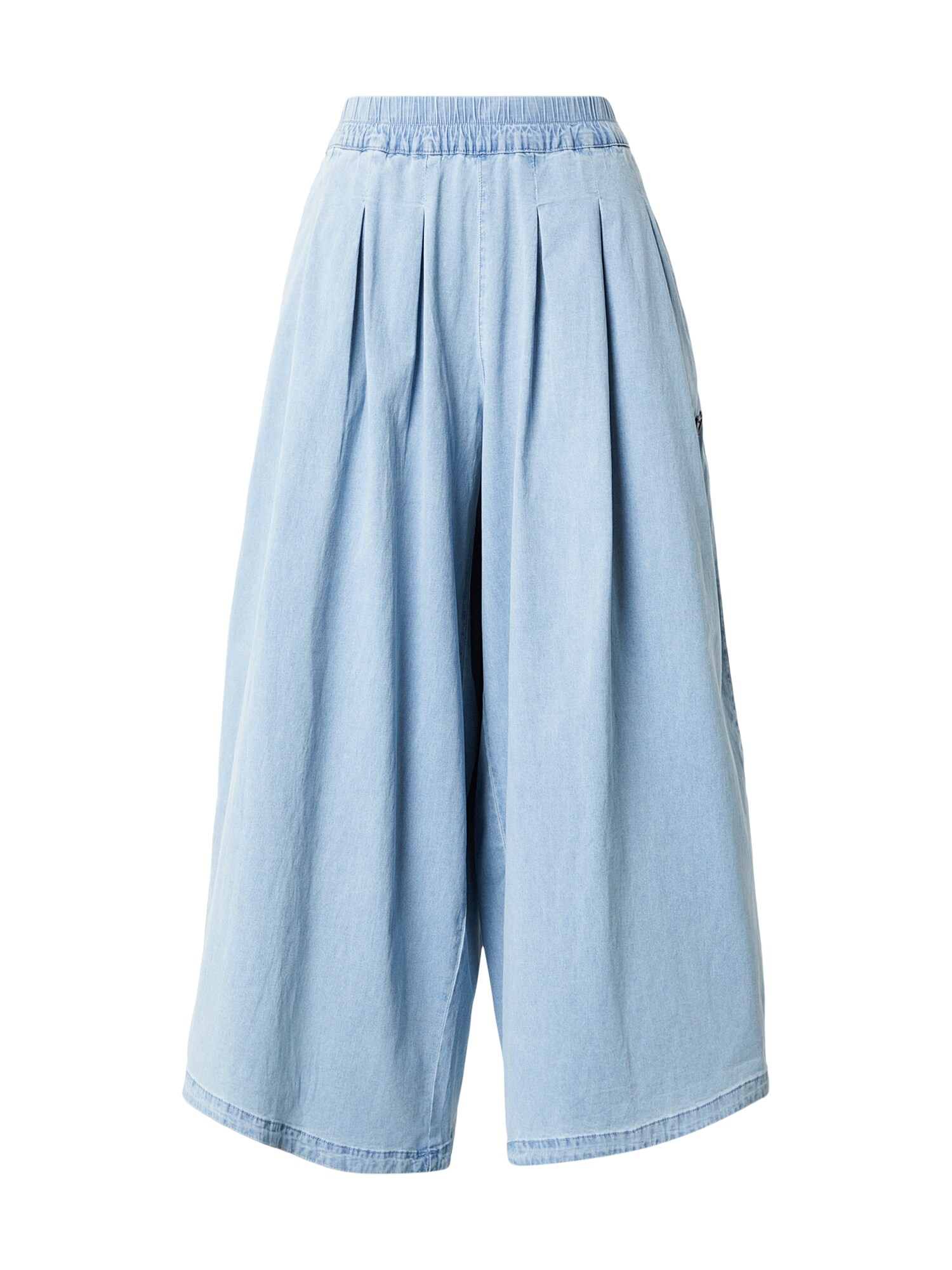alife & kickin Plisované nohavice 'NadetteAK A' modrá denim
